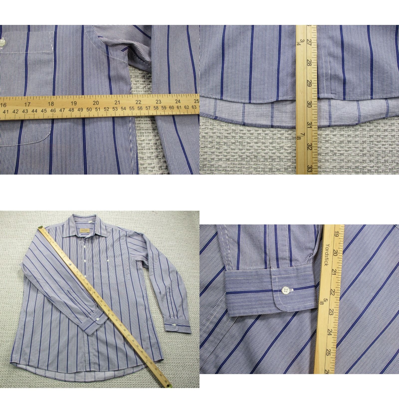 Arrow VINTAGE Arrow Pastime Shirt Mens XL Long Sleeve Button-Up Cotton Size US XL / EU 56 / 4 - 8 Thumbnail