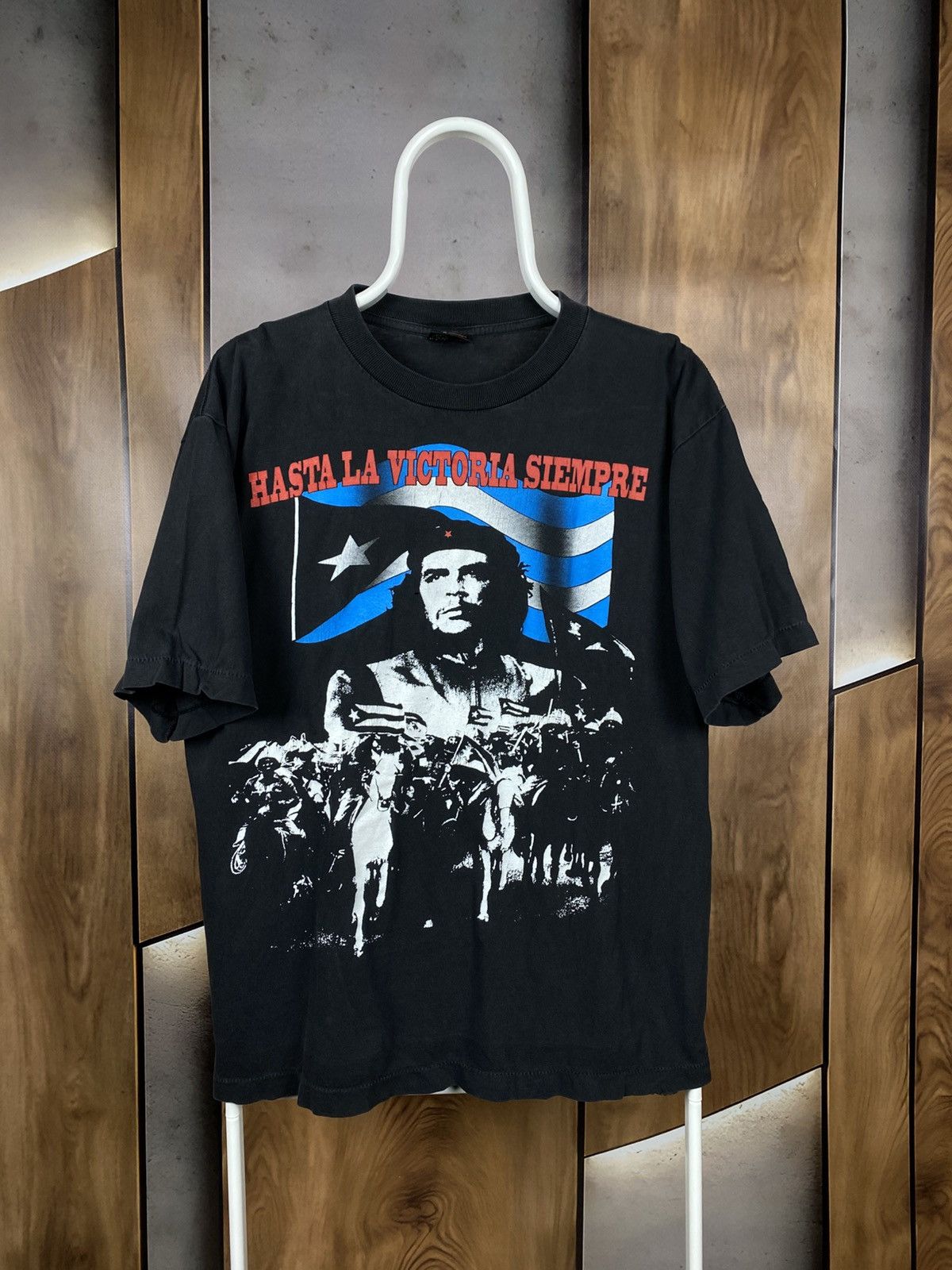 Vintage 🗻Vintage 1999 T-Shirt Che Guevara Hasta La Victoria Siempre🗻 Size US L / EU 52-54 / 3 - 1 Thumbnail