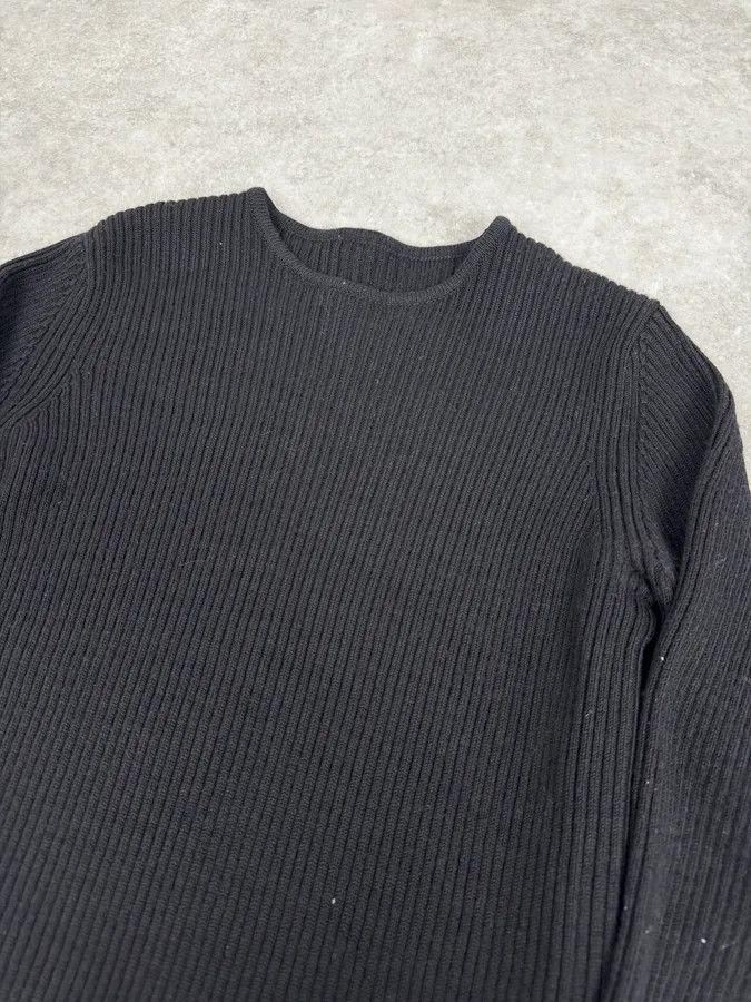 Emporio Armani 2000s Emporio Armani Black Wool Zip Sweater Size US S / EU 44-46 / 1 - 6 Thumbnail
