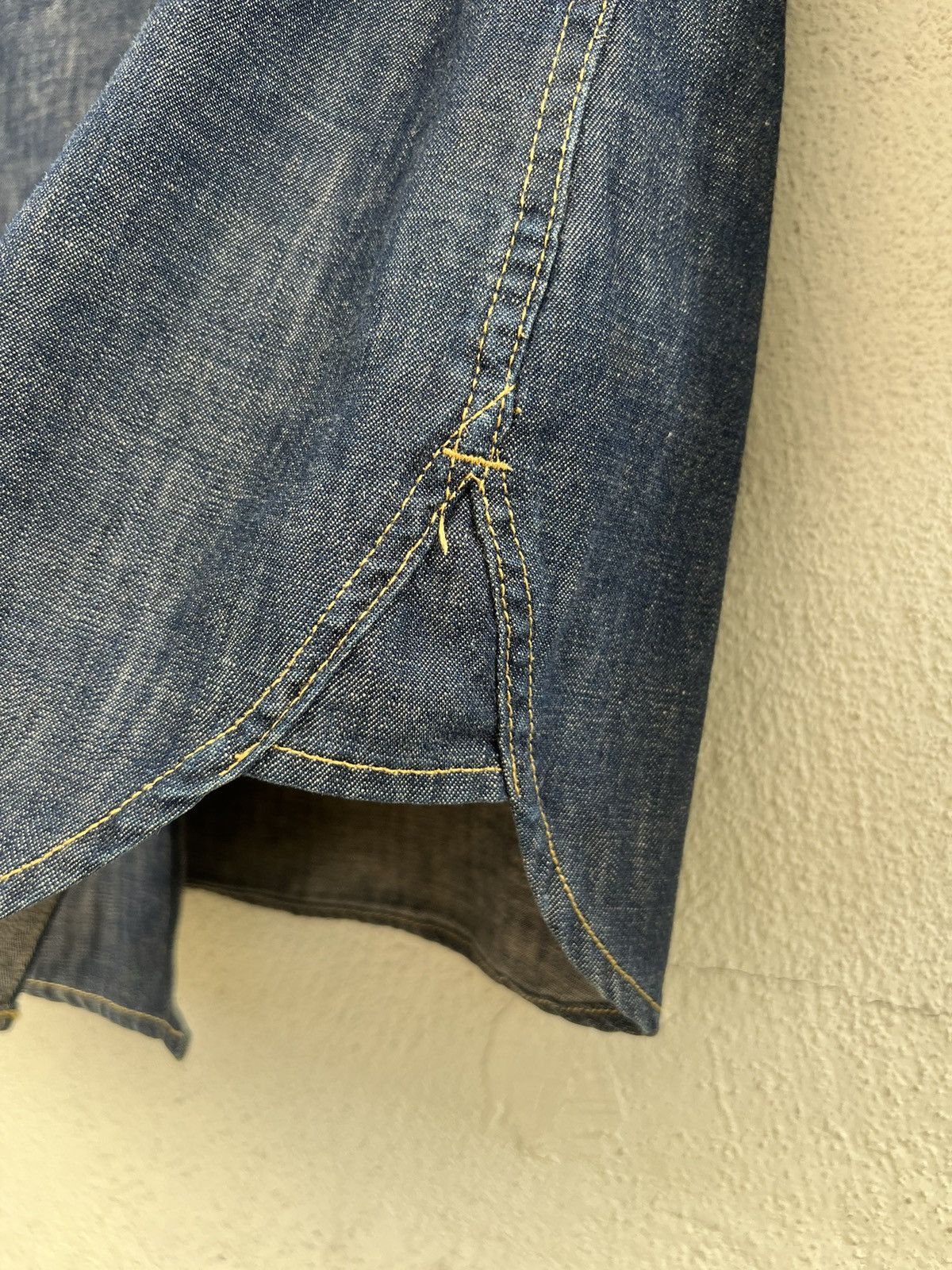 Levi's Vintage 1998 Levi’s Mud Denim Western Shirt Slant Pocket Size US L / EU 52-54 / 3 - 10 Thumbnail