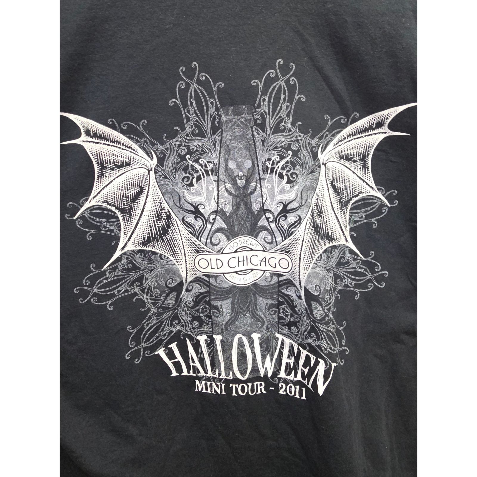 Other Old Chicago Halloween Mini Tour Shirt 2011 Black Medium Tee Size US M / EU 48-50 / 2 - 2 Thumbnail