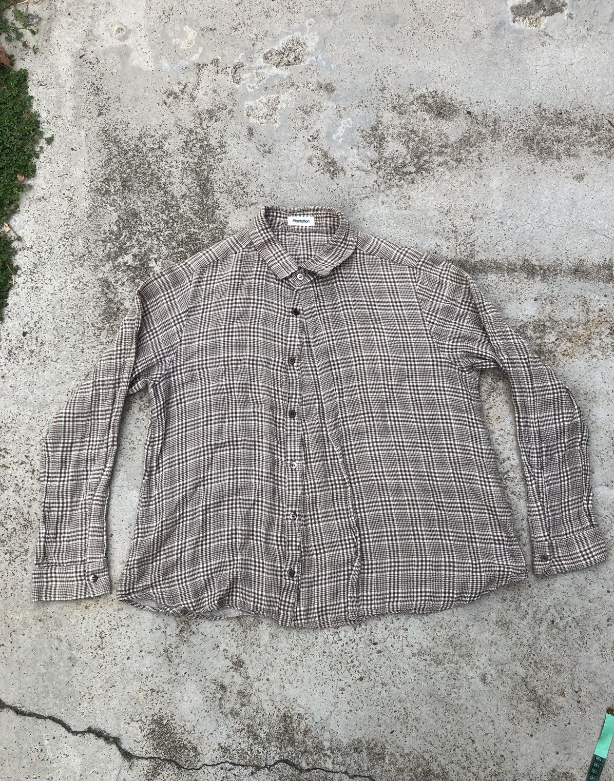 ISSEY MIYAKE PLANTATION BUTTON UP