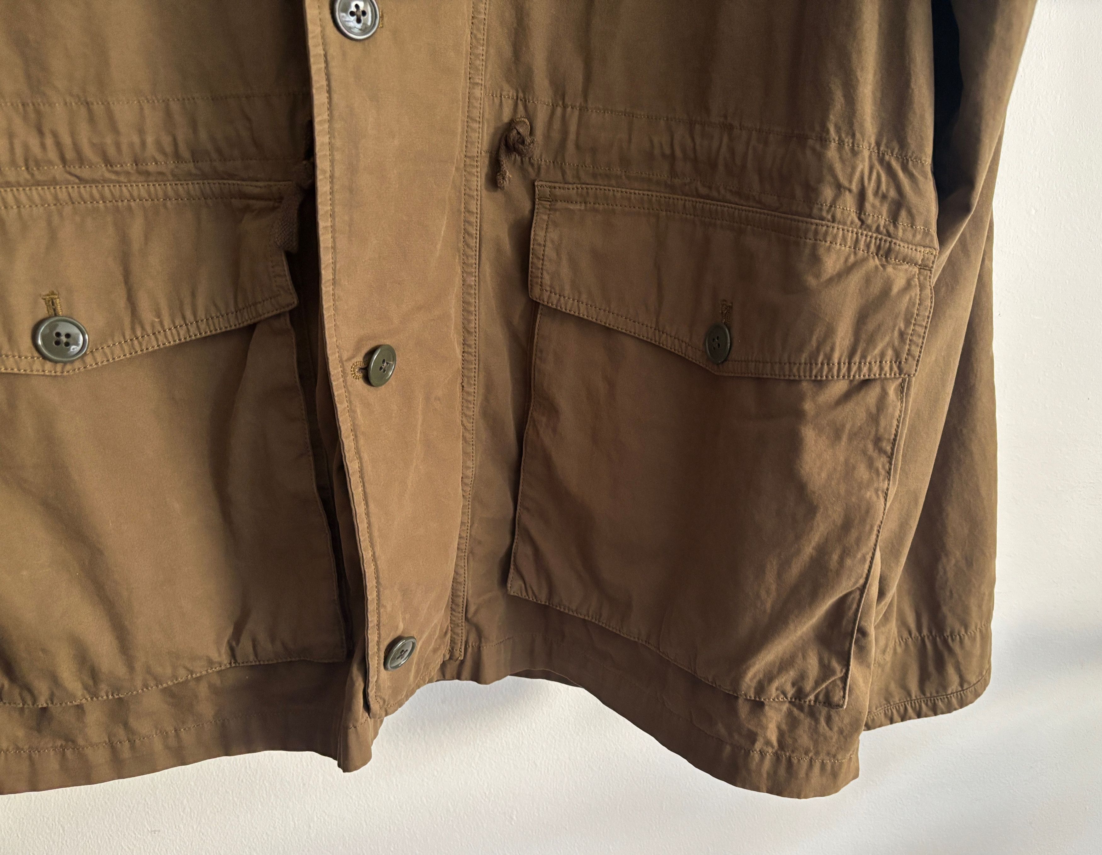 Wallace & Barnes $275 Field Cotton Mechanics Jacket/ Coat- Olive Drab XL Size US XL / EU 56 / 4 - 16 Thumbnail