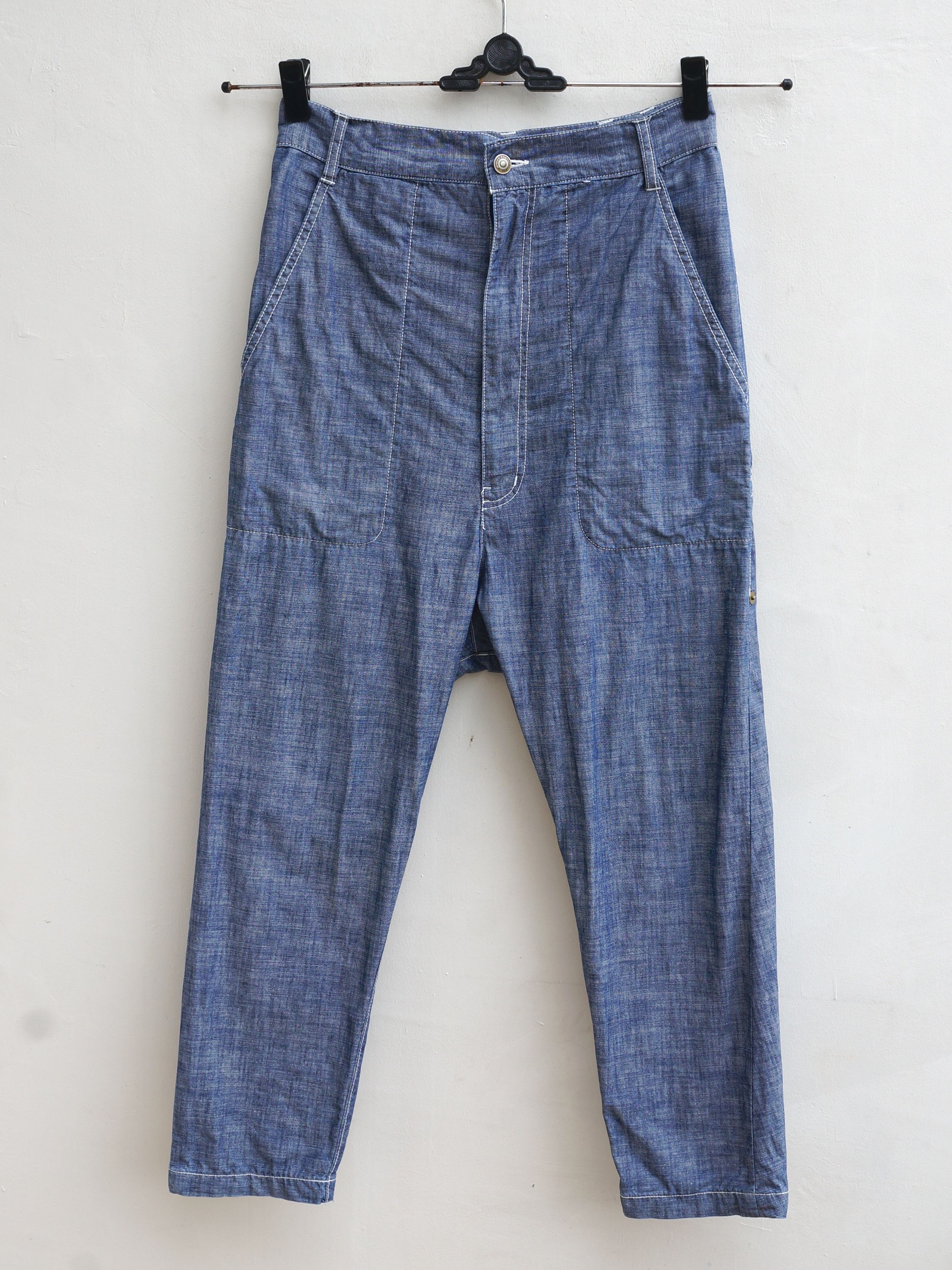 Issey Miyake × mercibeaucoup Mercibeaucoup drop crotch pant Size US 28 / EU 44 - 1 Thumbnail