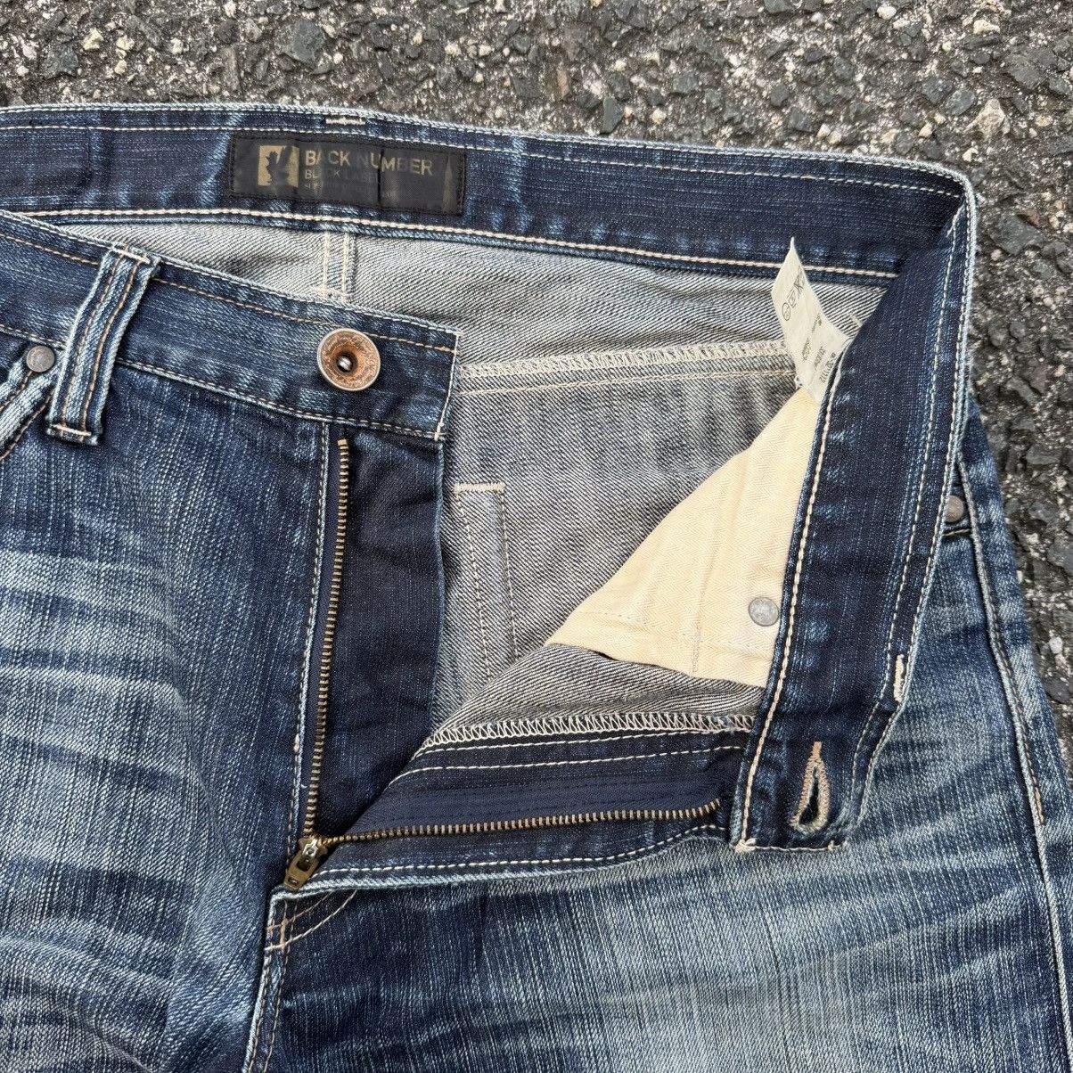 Black Label Vintage back number black label denim jean pants Size US 34 / EU 50 - 9 Thumbnail