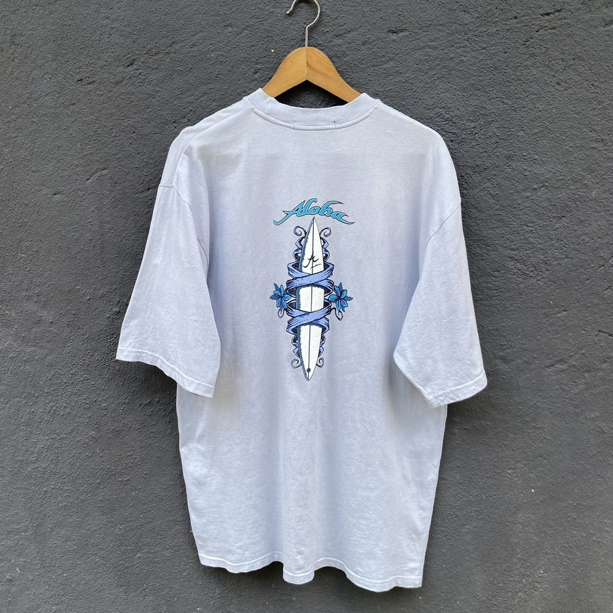 Vintage Vintage 90s Aloha Design In Australia Surfboards Tee Size US L / EU 52-54 / 3 - 1 Thumbnail
