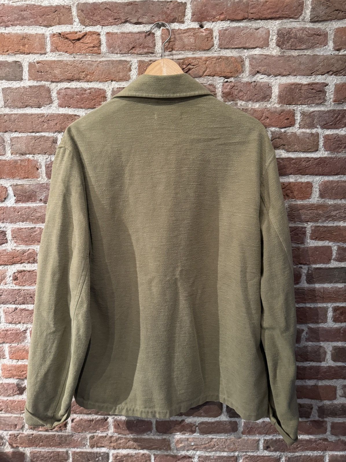 Our Legacy Our Legacy Evening Coach Jacket - Khaki Green Size US M / EU 48-50 / 2 - 2 Thumbnail