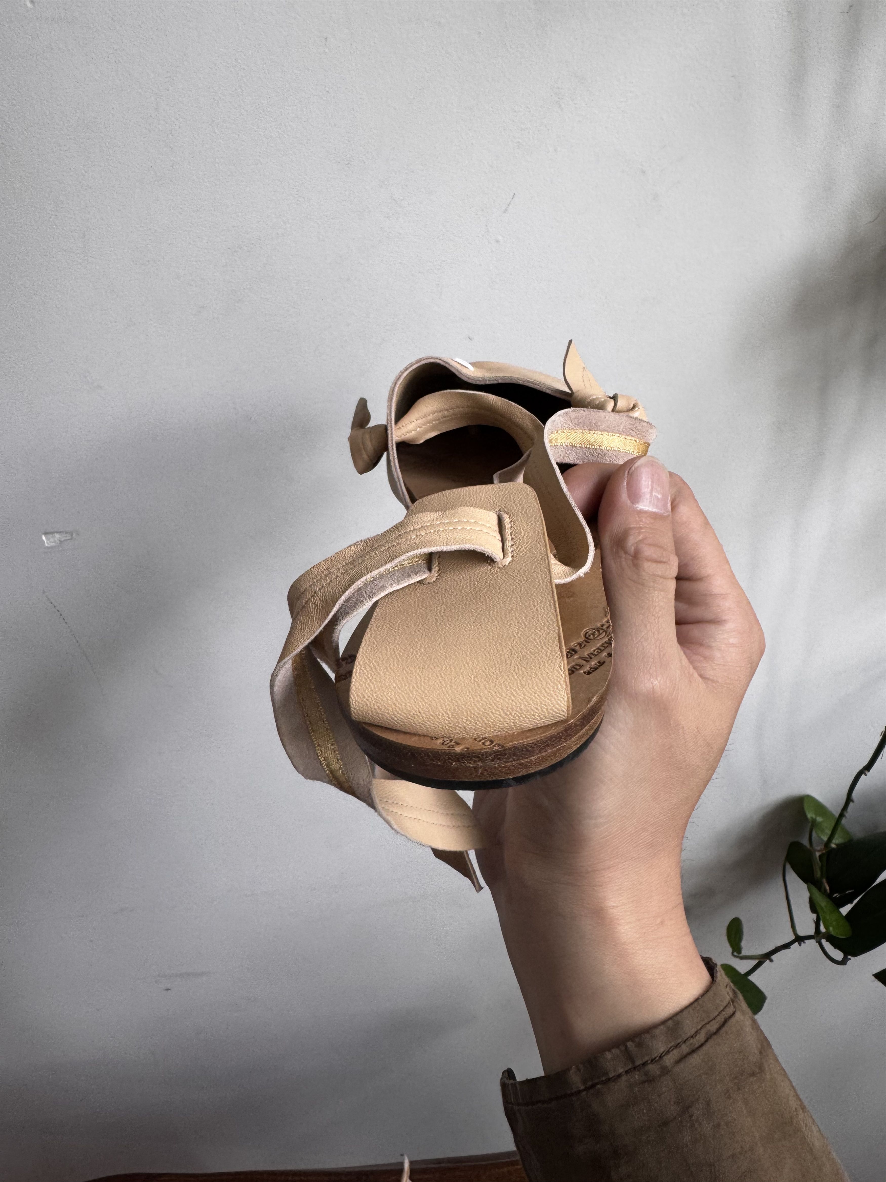 Maison Margiela Masion Margiela Leather Tabi Strap Ballet Flats Size 37.5 Size US 7.5 / IT 37.5 - 13 Thumbnail
