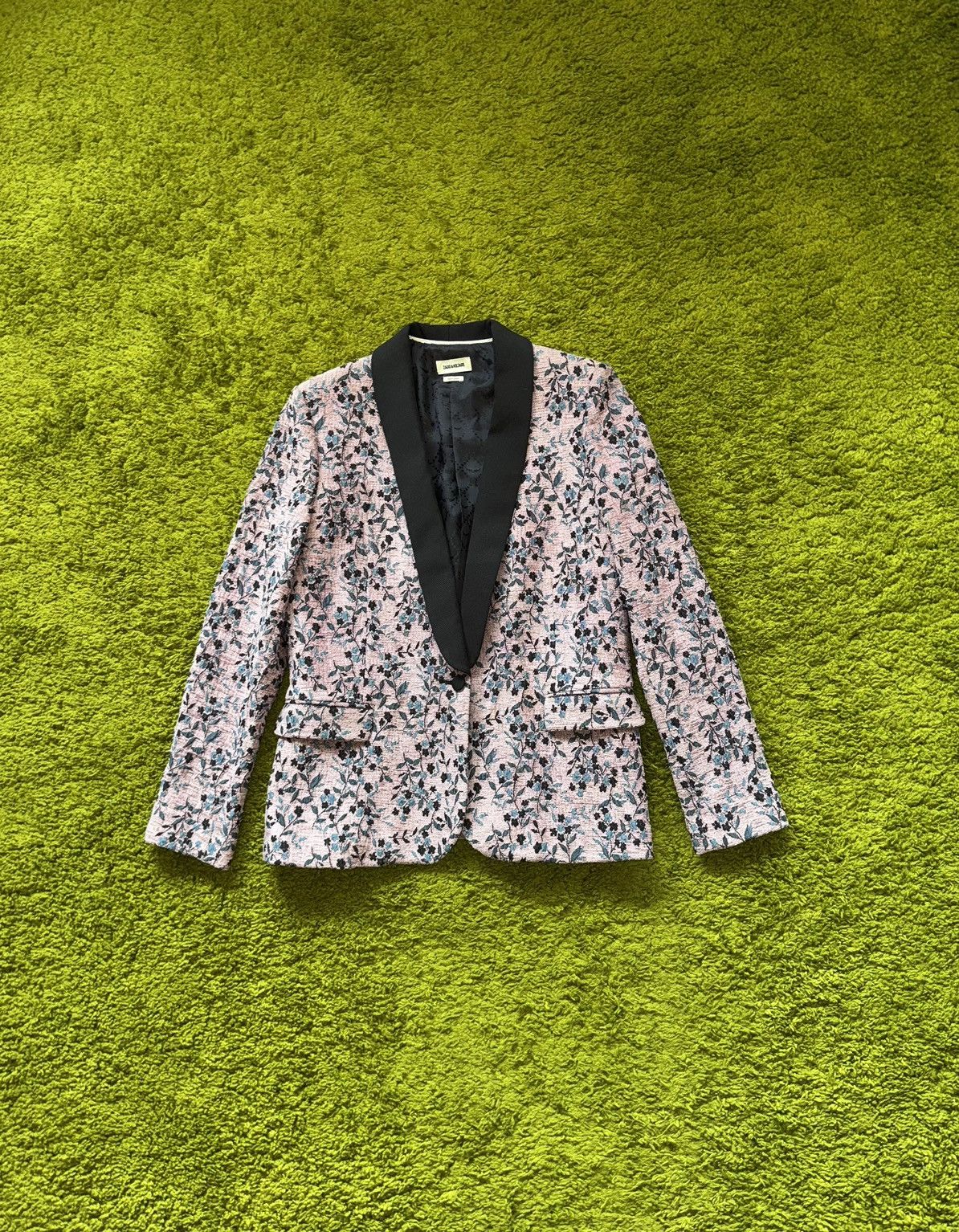Designer × Zadig & Voltaire Zadig & Voltaire avant garde jacquard floral pattern blazer Size M / US 6-8 / IT 42-44 - 1 Thumbnail