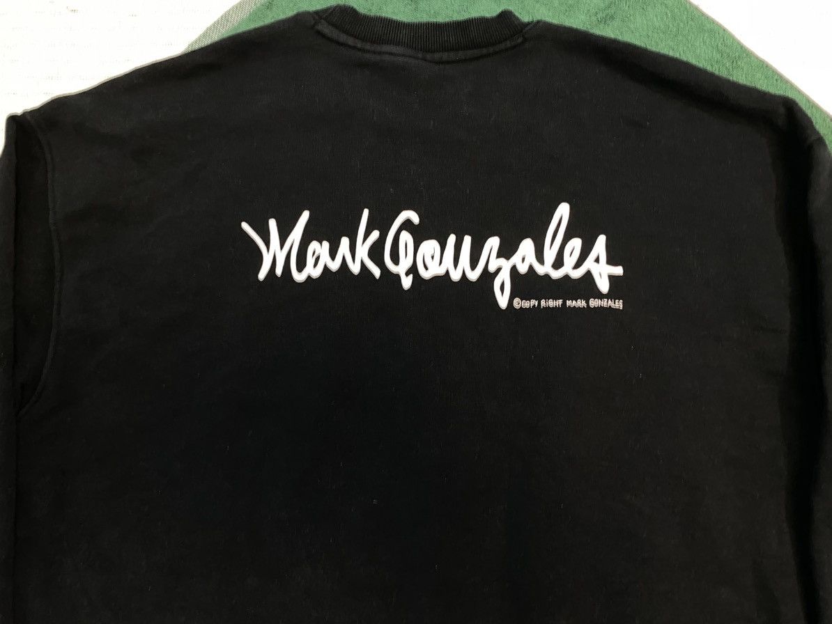 Japanese Brand Mark Gonzalez Hoodie Zipper Baggy Black sweatshirt Y2K Size US L / EU 52-54 / 3 - 7 Thumbnail