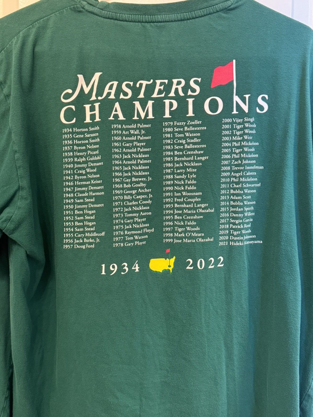 The Masters Masters tee Size US L / EU 52-54 / 3 - 4 Thumbnail