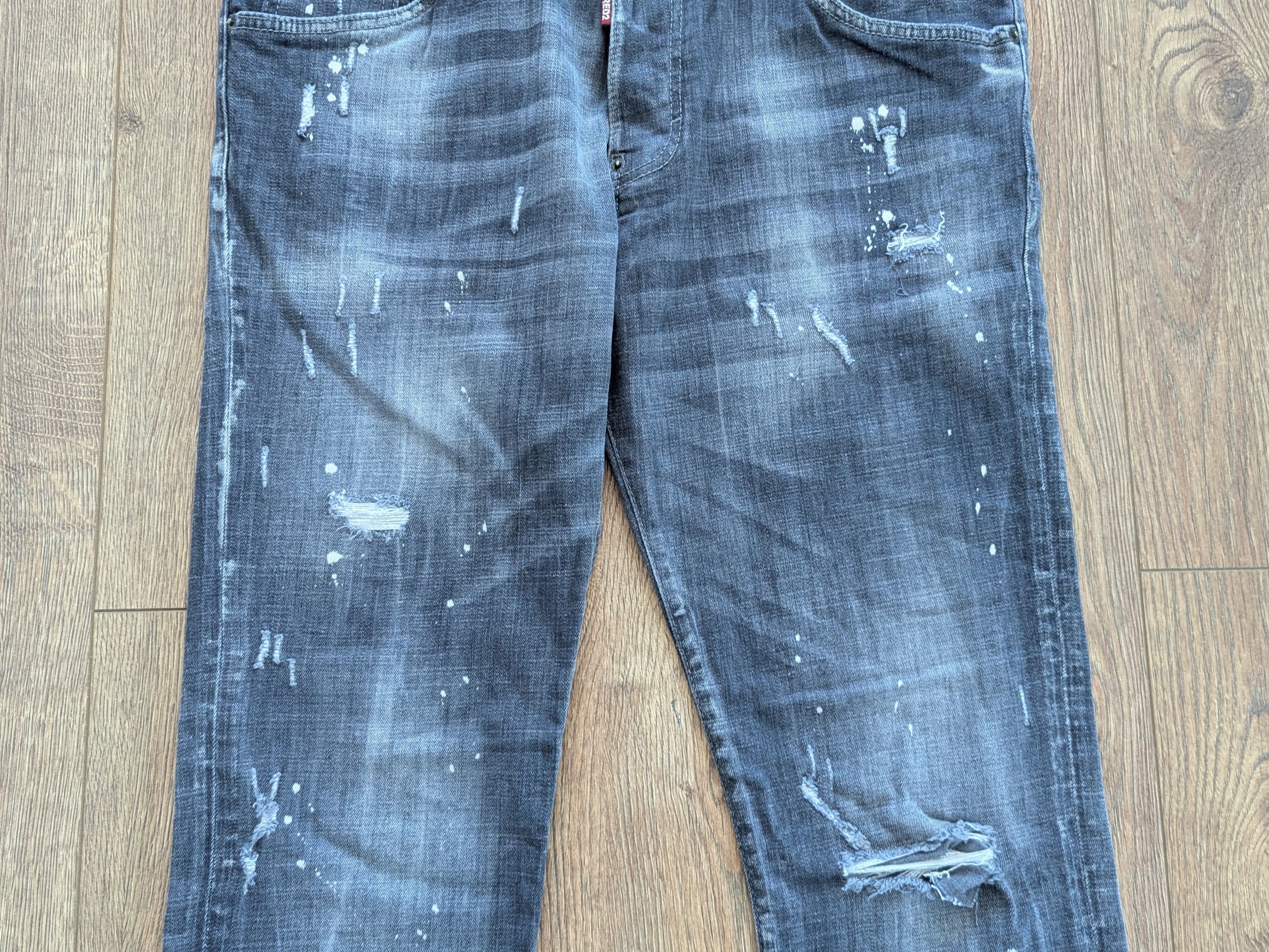Dsquared2 DSQUARED2 Tidy Biker Jean Made In Italy Denim Pants Luxury Size US 32 / EU 48 - 7 Thumbnail