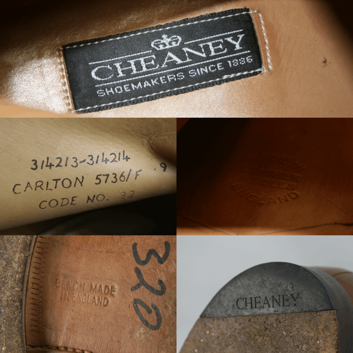 Cheaney Carlton Chukka Leather Boots Made in England Size US 10 / EU 43 - 13 Thumbnail