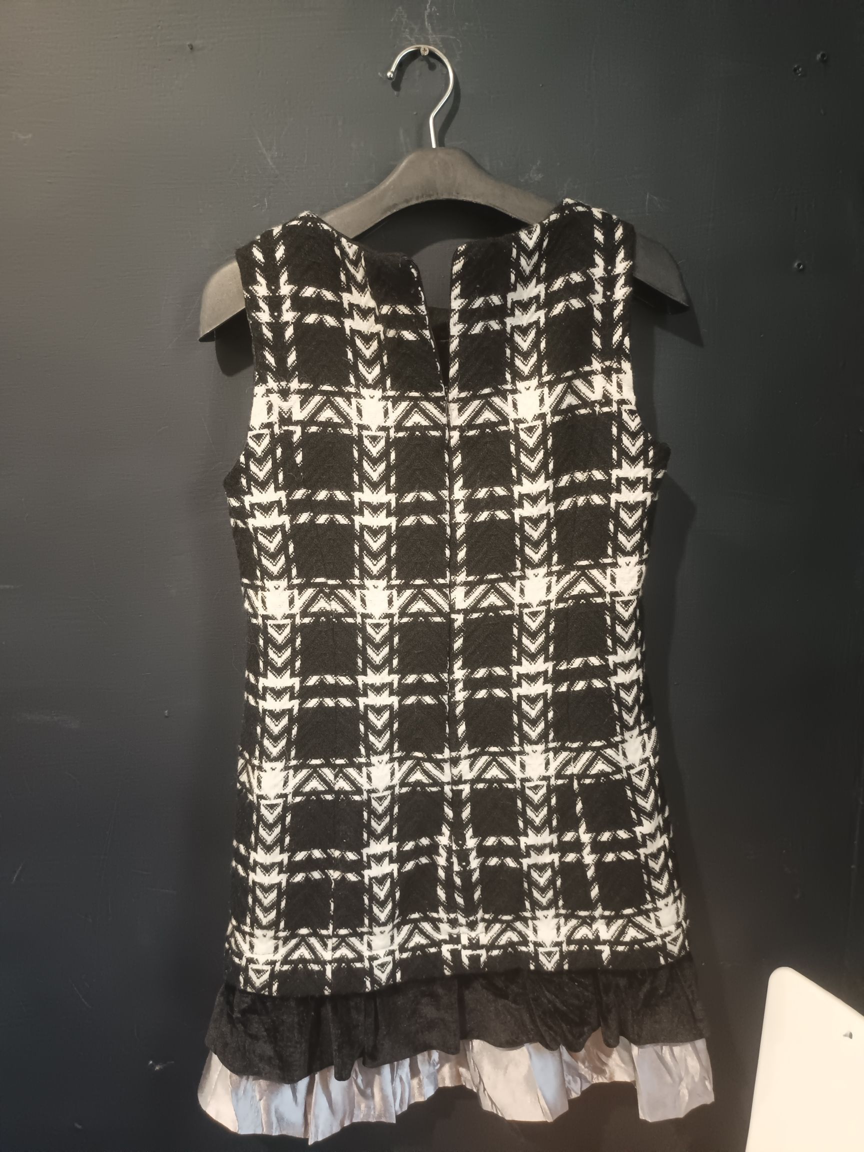 Designer × Japanese Brand N. BY N COCO Knitted Sleeveless Velvet Dress Size M / US 6-8 / IT 42-44 - 9 Thumbnail