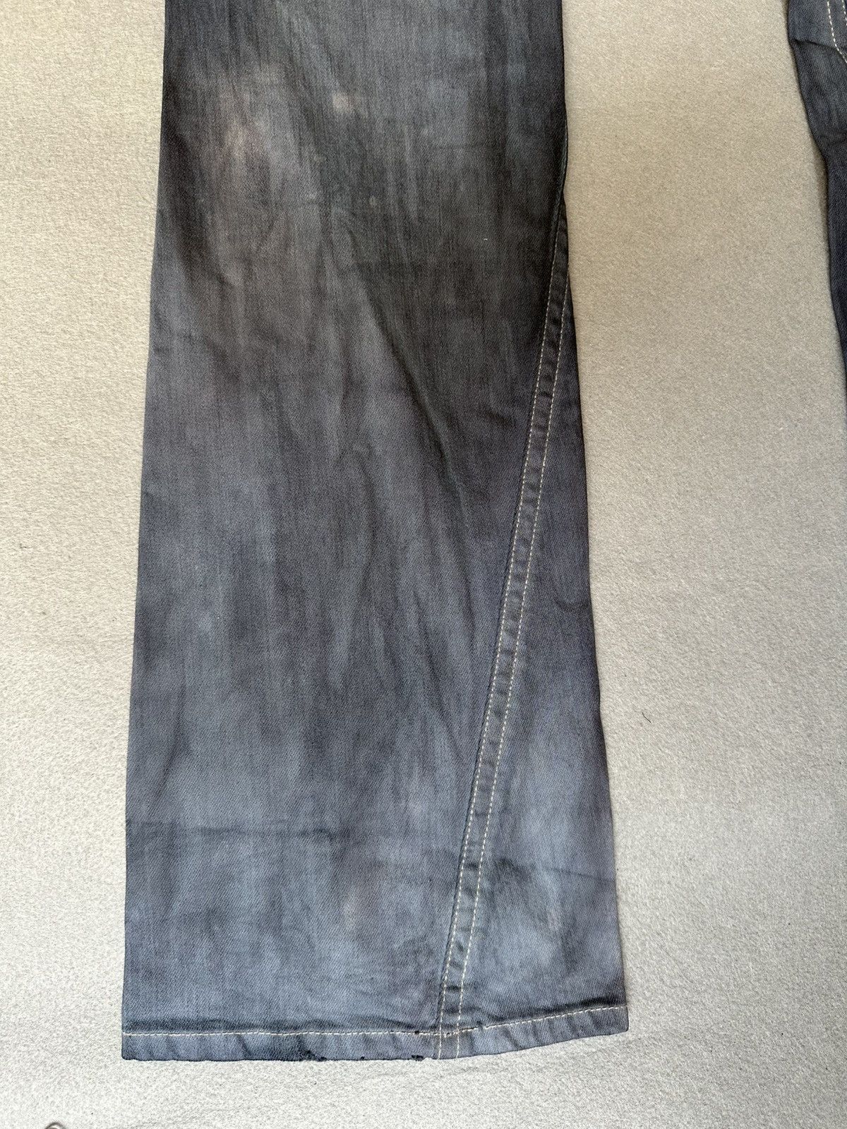 FLARE Tornado Mart Hand Dyed Denim