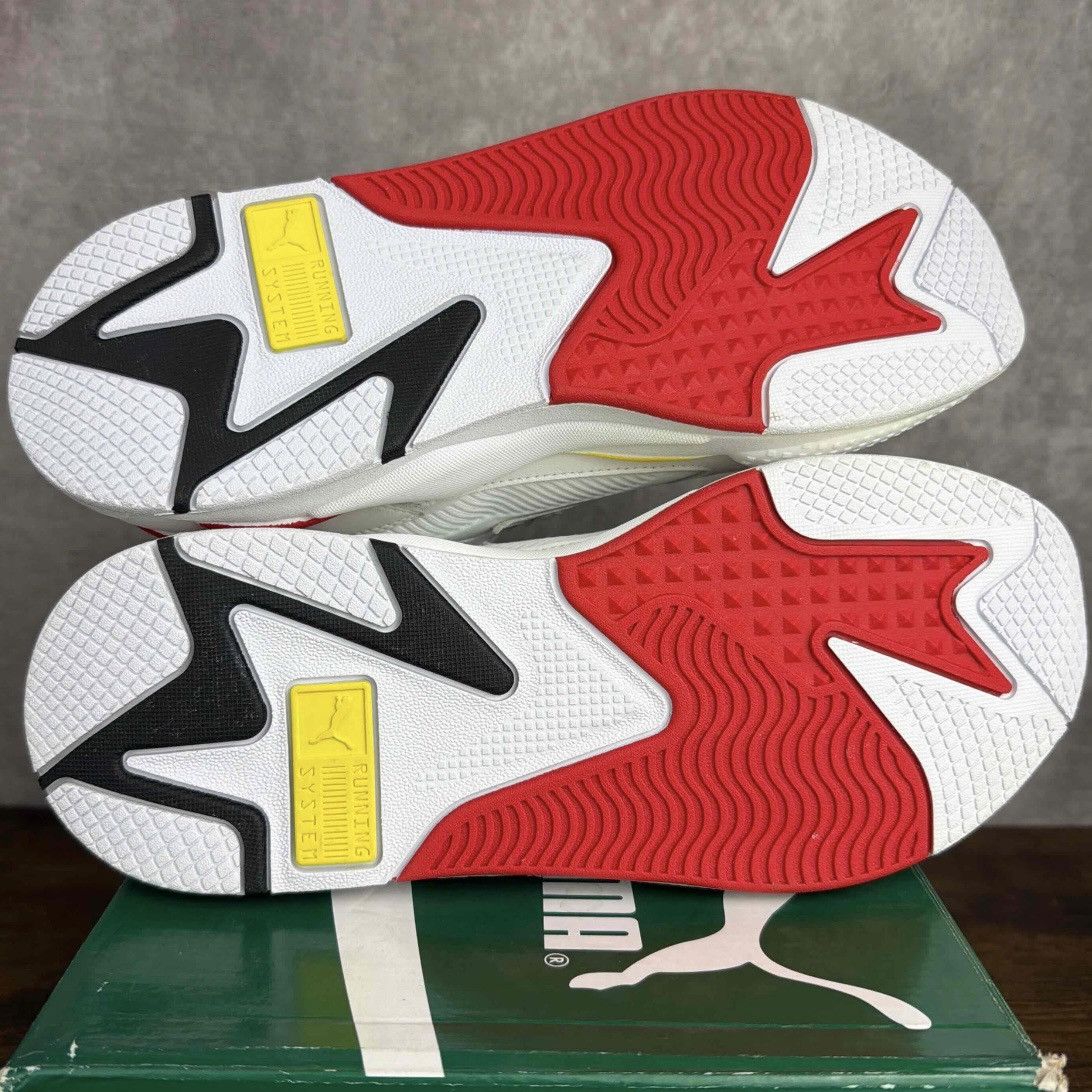 Ferrari × Puma NEW Puma RS-X Trophy Scuderia Ferrari White Rosso 370581-01 Size US 9.5 / EU 42-43 - 7 Thumbnail