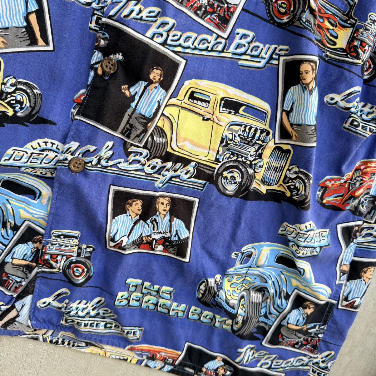 Reyn Spooner Reyn Spooner Beach Boys Hawaiian Shirt Men Large Vintage Size US L / EU 52-54 / 3 - 5 Thumbnail