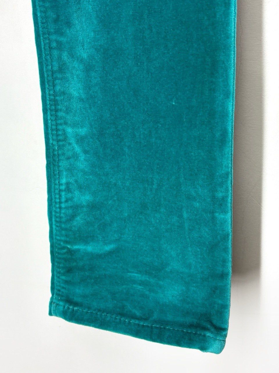 Love Moschino Love Moschino Green Velour Pants Size 26" / US 2 / IT 38 - 8 Thumbnail