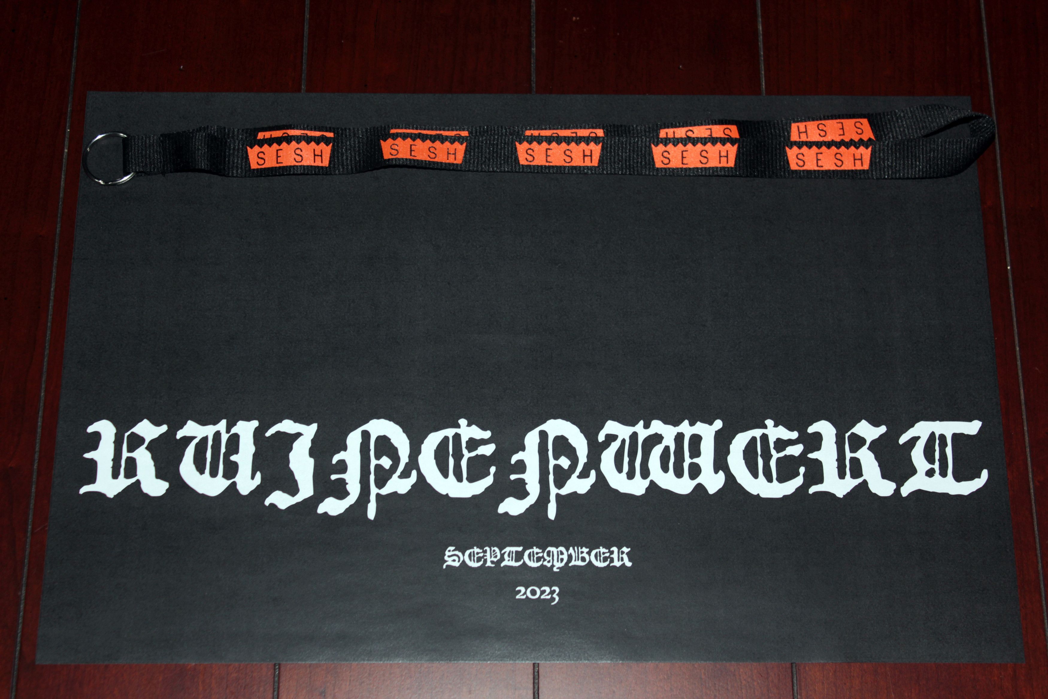 Bones × TeamSESH TEAMSESH Black Lanyard with Orange Crown Logo Size ONE SIZE - 5 Thumbnail
