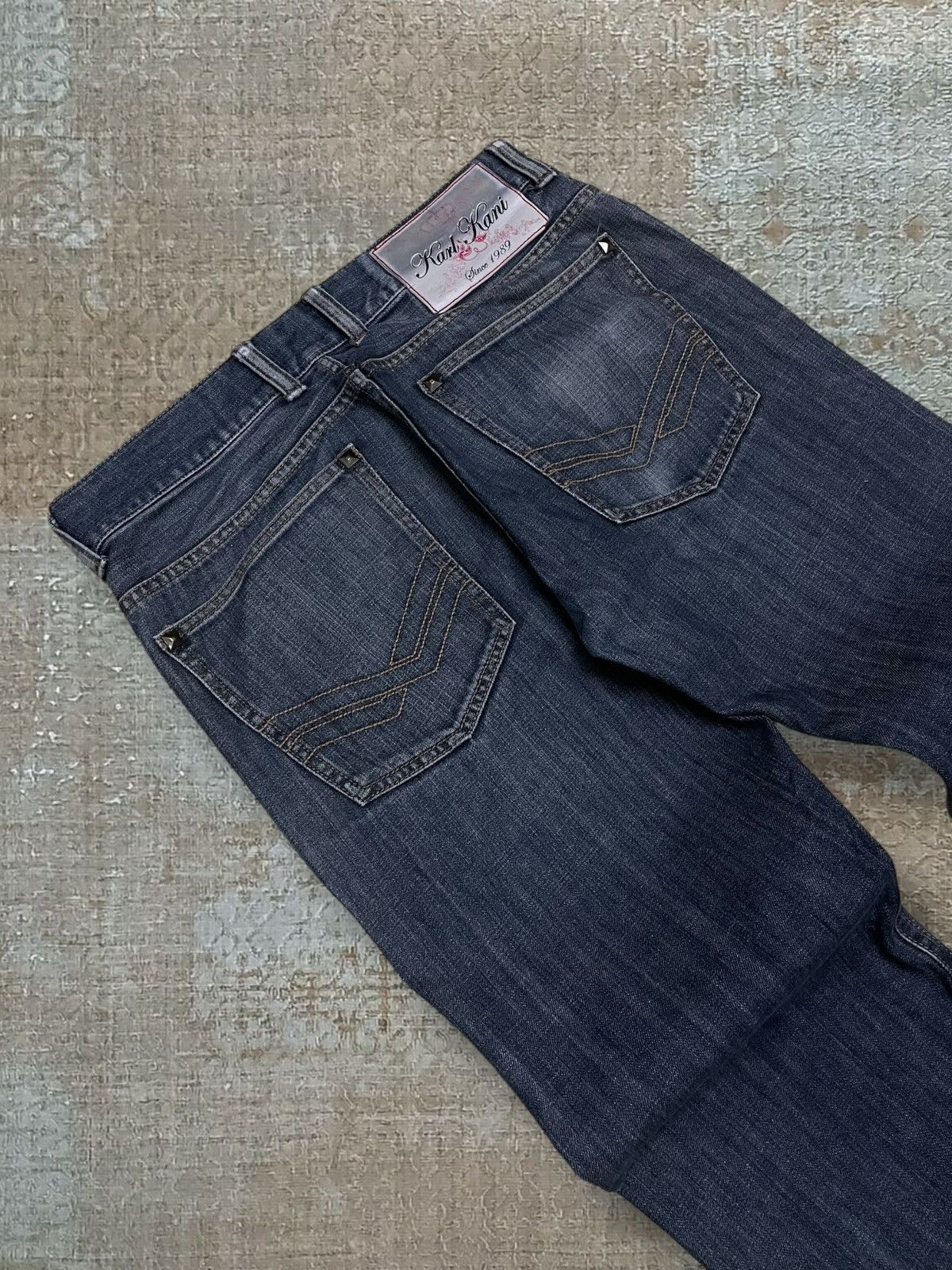 Karl Kani Vintage 1990s Designer Karl Kani Streetwear Style Denim Size US 33 - 15 Thumbnail