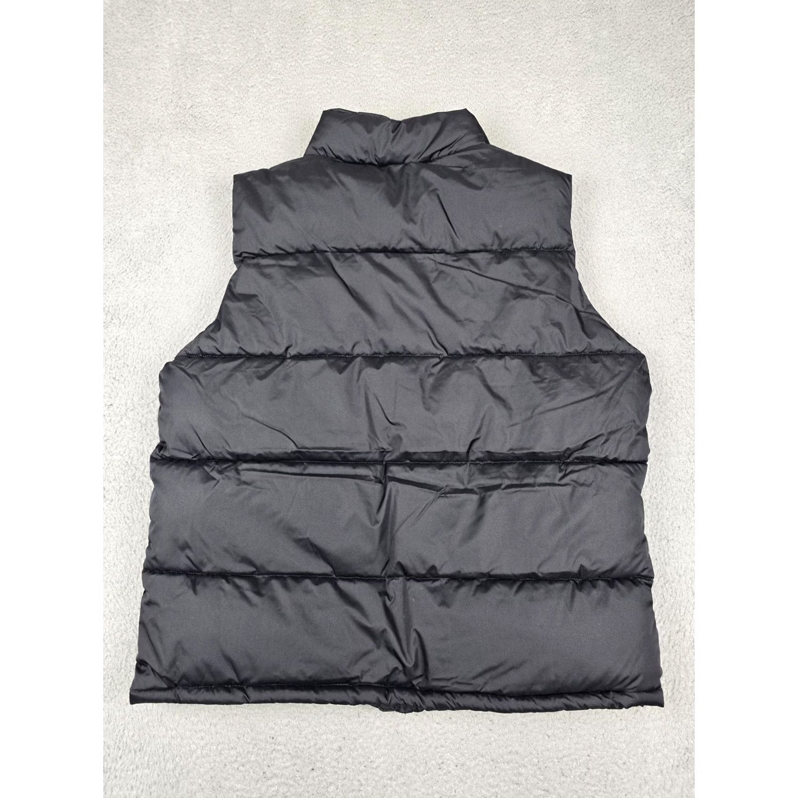 Reebok VINTAGE? (No) Reebok Vest Mens XL Black Quilted Insulated Puffer Zip Pockets Logo OMRB1104EC Size US XL / EU 56 / 4 - 4 Thumbnail