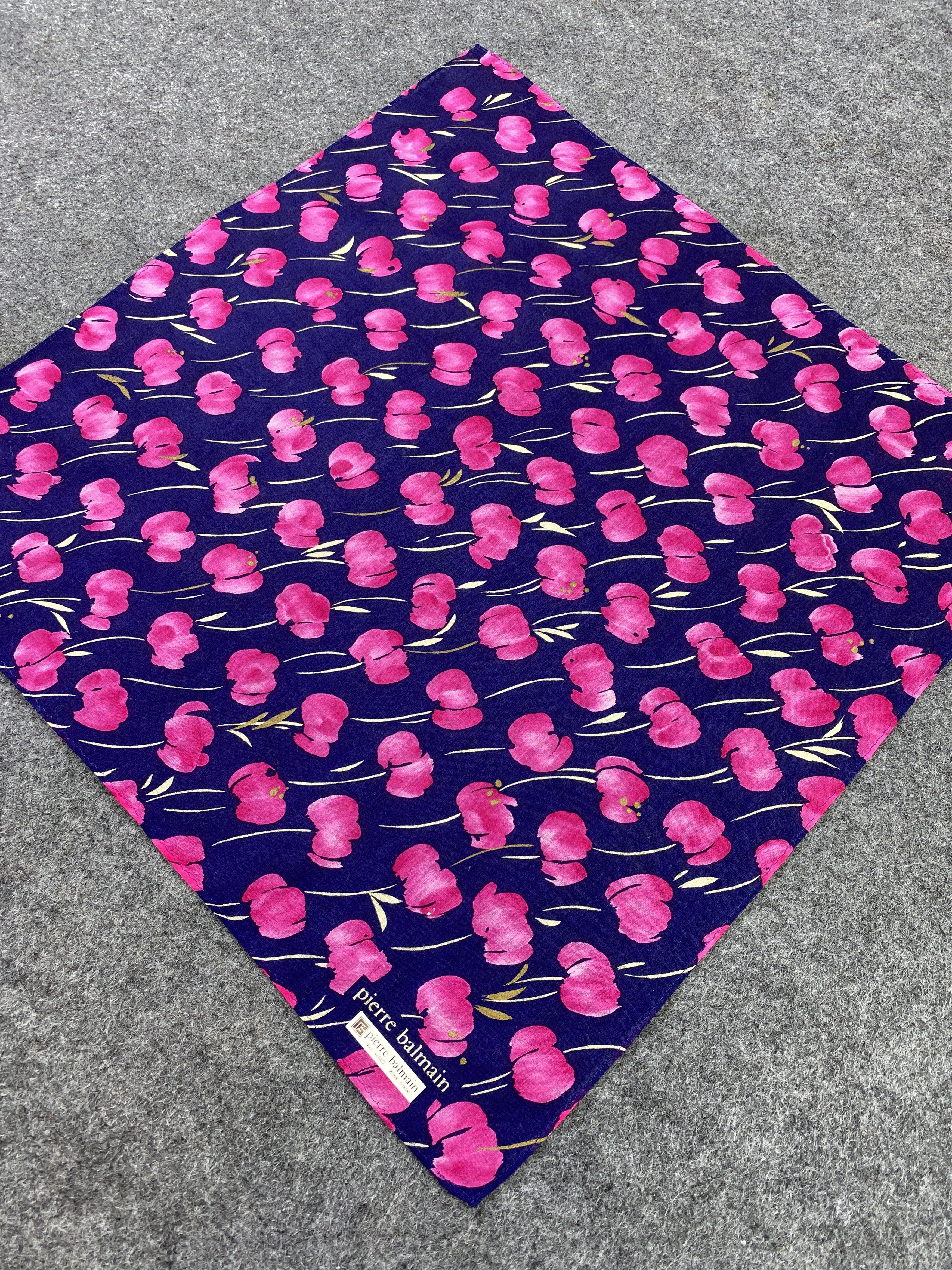 Pierre Balmain Pierre Balmain Handkerchief / Bandana / Neckerchief-B247 Size ONE SIZE - 4 Thumbnail