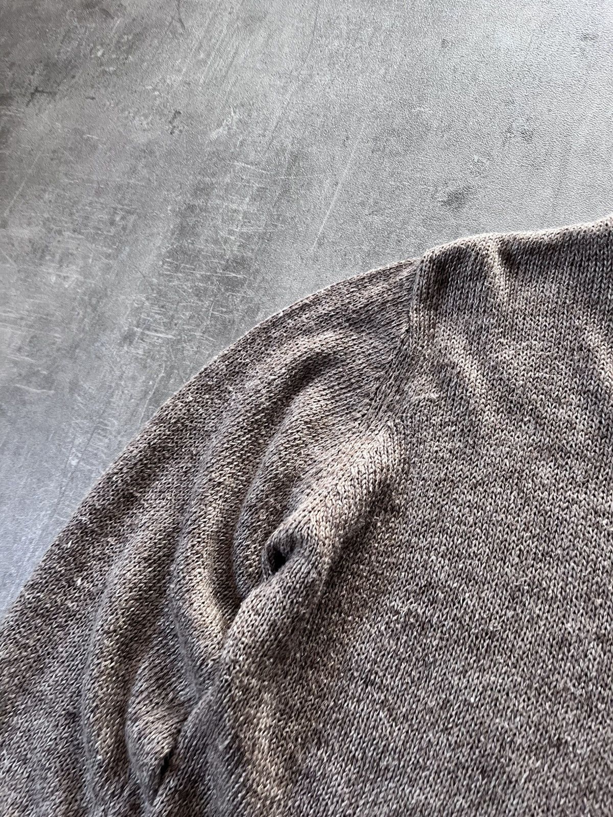 Our Legacy Our Legacy brown 100% lienen sweater Size US M / EU 48-50 / 2 - 4 Thumbnail