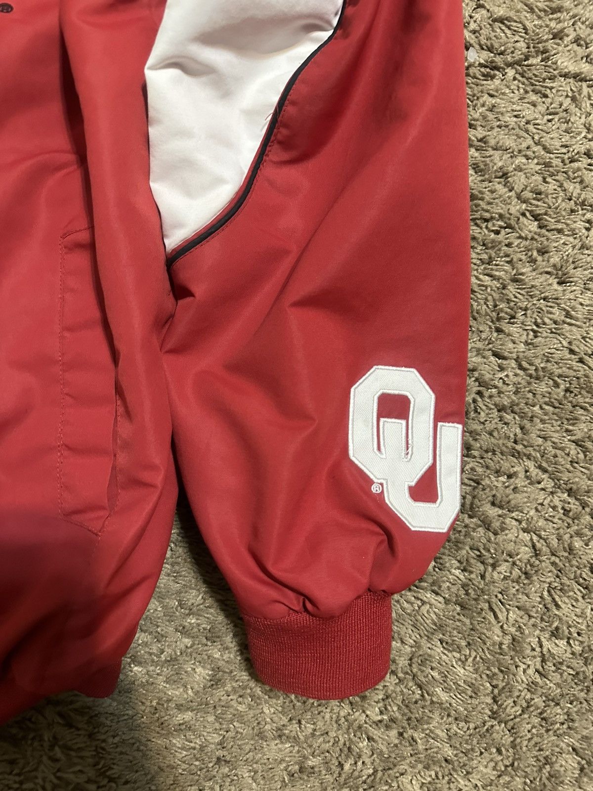 NCAA Vintage NCAA Oklahoma Sooners jacket 90s size large Size US L / EU 52-54 / 3 - 2 Thumbnail