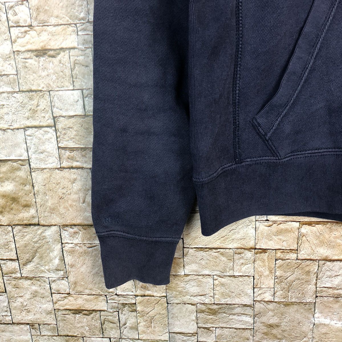 Ralph Lauren RL Ralph Lauren faded Blue vintage sweater Hoddie #A471 Size S / US 4 / IT 40 - 7 Thumbnail