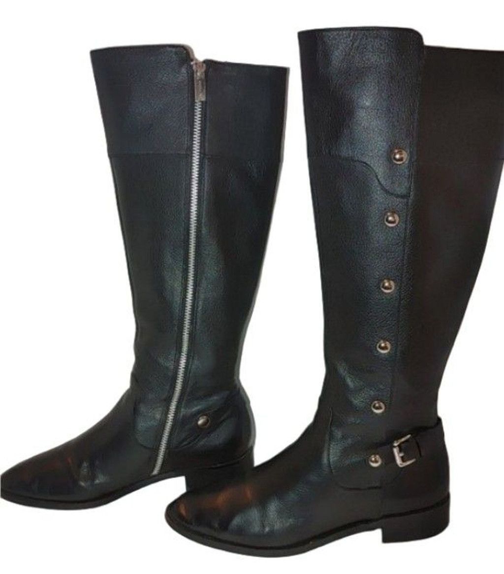 Michael Kors Michael Kors Leather Boots Size 9.5M Size US 9.5 / IT 39.5 - 1 Thumbnail