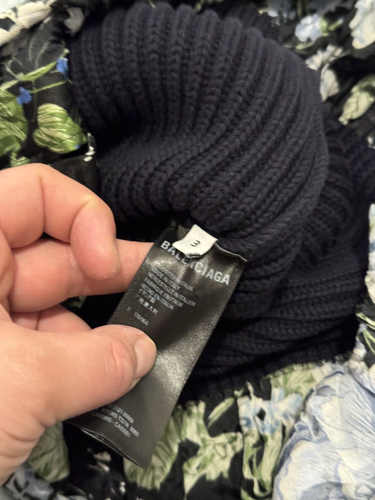 Balenciaga *RARE* BALENCIAGA DEMNA OVERSIZED LAYERED TROMPE OEIL FLORAL Size L / US 10 / IT 46 - 15 Thumbnail