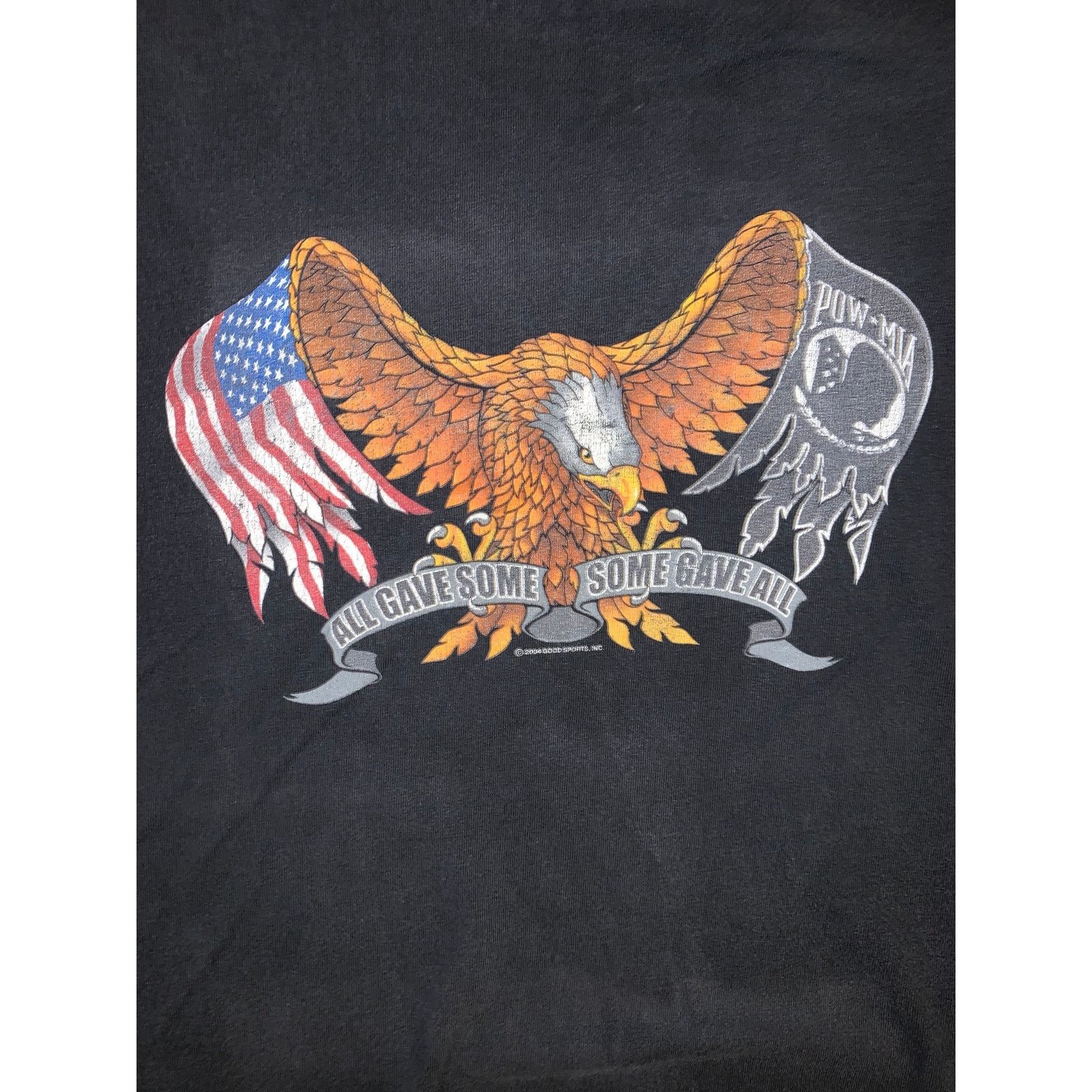 AAA × Vintage POW MIA Eagle T Shirt XL All Gave Some Some Gave All USA Tee Size US XL / EU 56 / 4 - 1 Thumbnail
