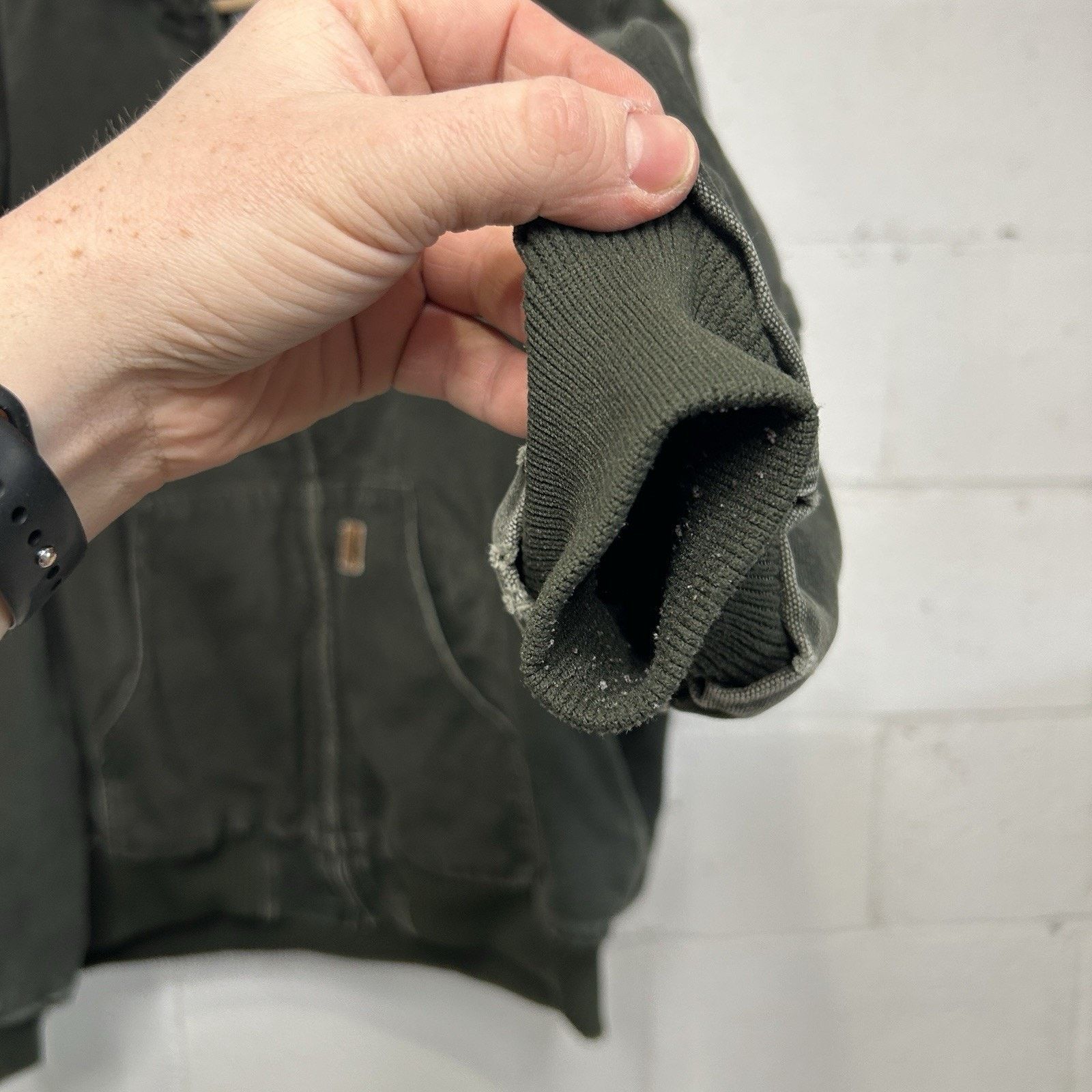 Carhartt Vintage Carhartt Quilted Hooded Active Jacket “Moss” J130 Size US XL / EU 56 / 4 - 10 Thumbnail