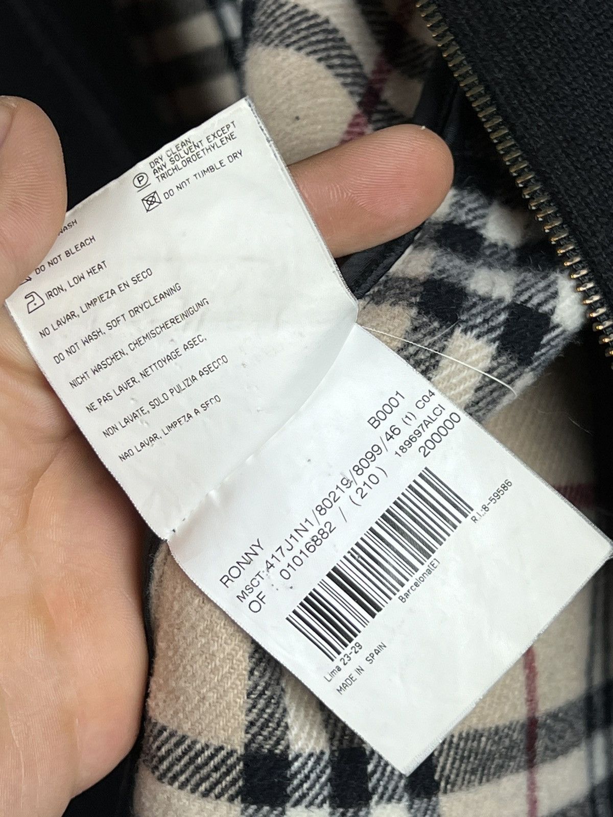 Burberry × Designer Burberry London Hooded Wool Coat nova check zip small logo Size L / US 10 / IT 46 - 10 Thumbnail