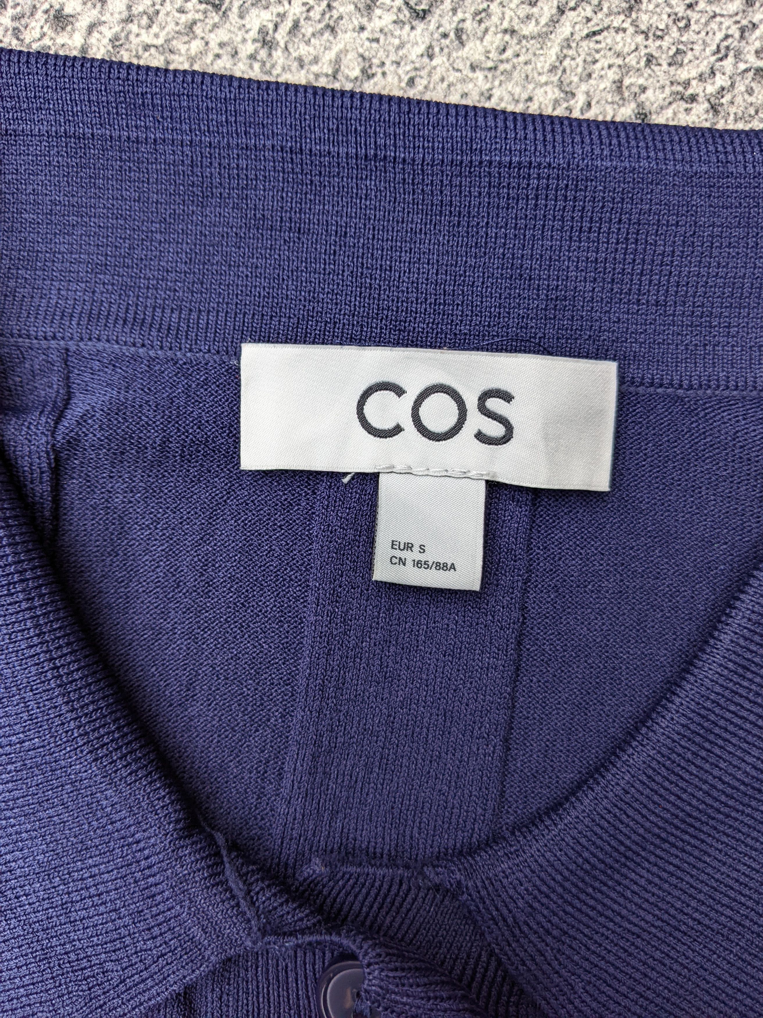 Cos Short Sleeve Knitted Cardigan Size S / US 4 / IT 40 - 8 Thumbnail