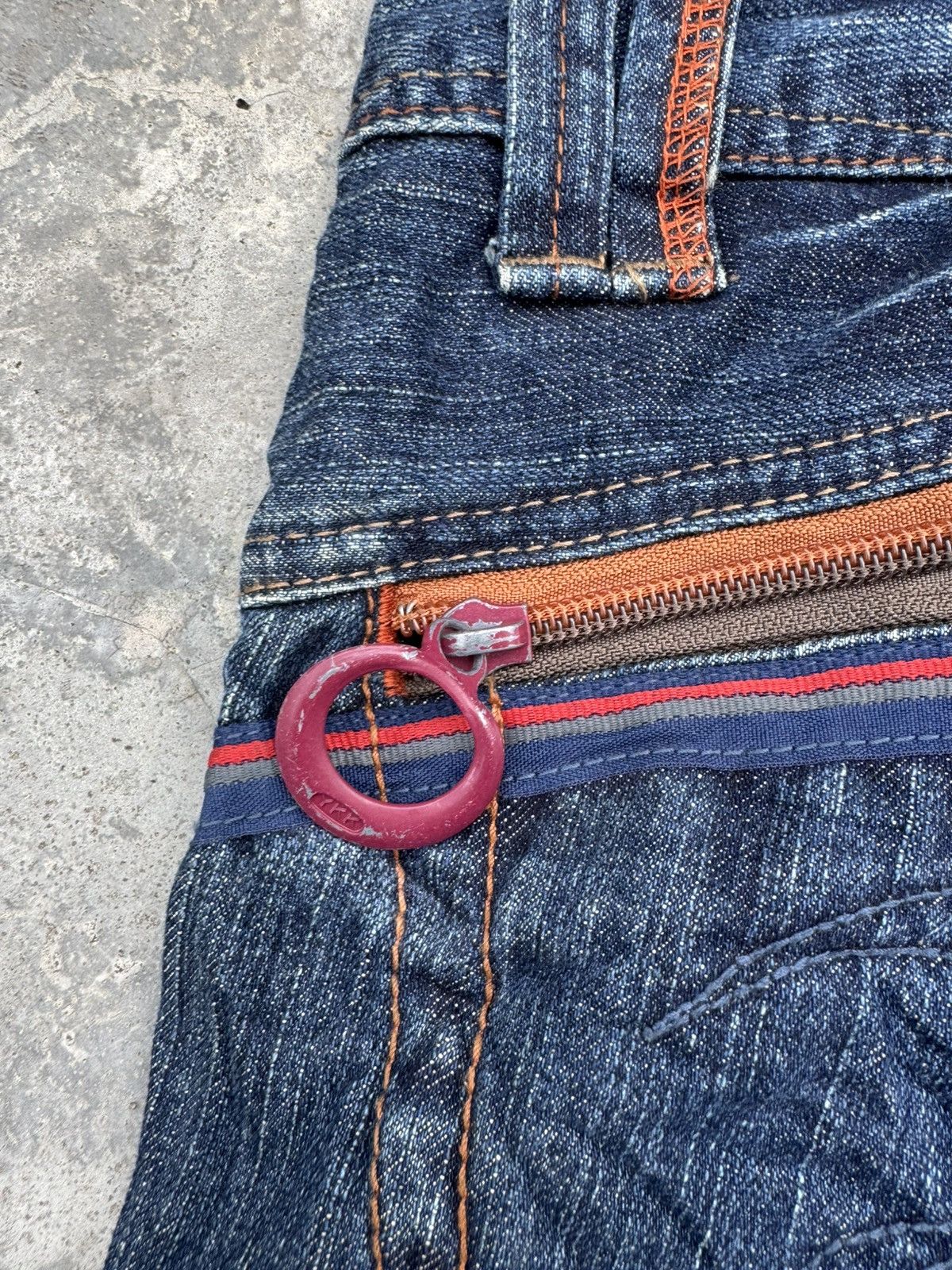 Japanese Brand 💥Rare💥 Et boite made in nippon baggy flare/wideleg denim Size 32" / US 10 / IT 46 - 10 Thumbnail