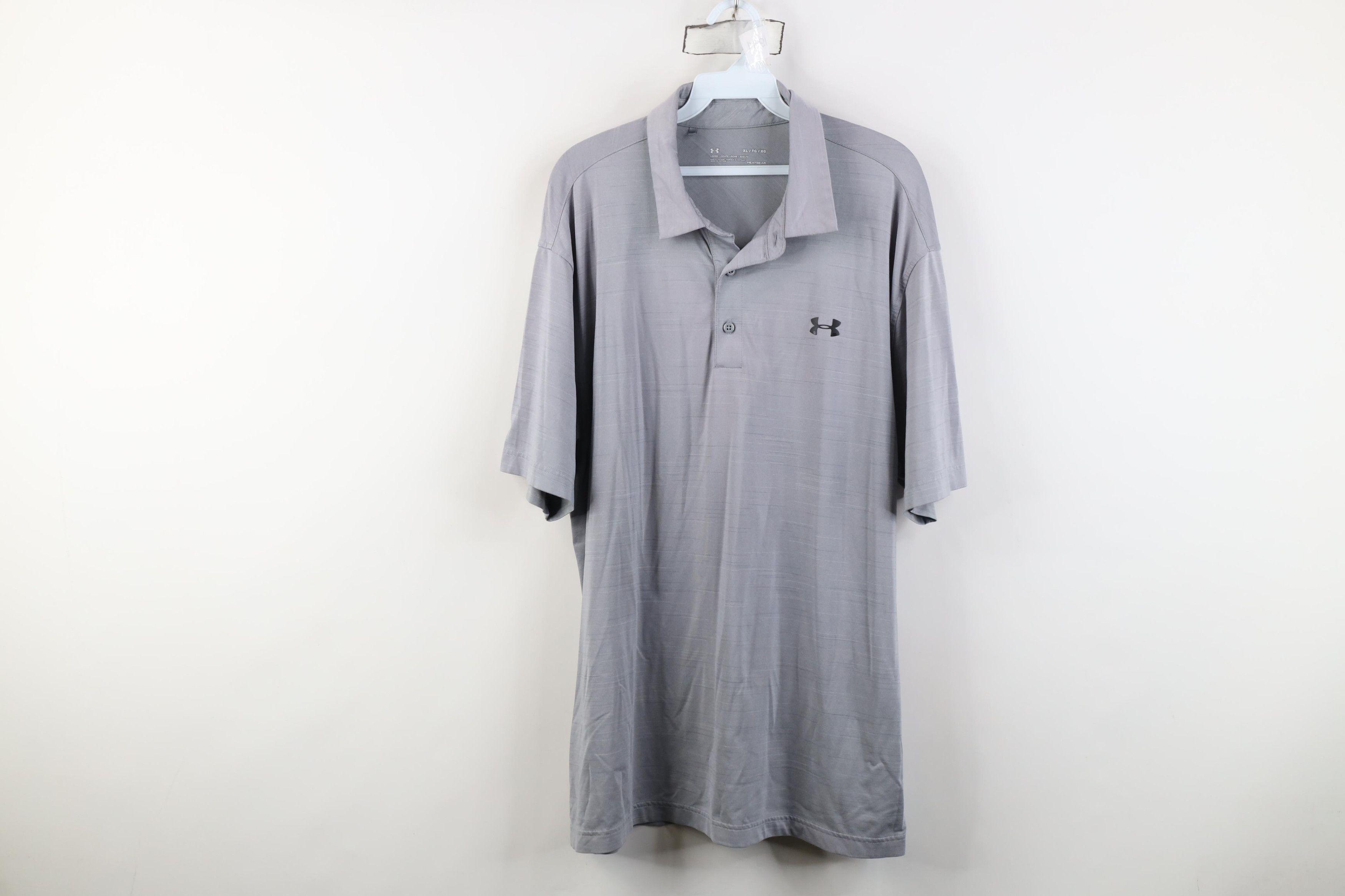 Under Armour Under Armour Chambray Tech Knit Performance Golf Polo Shirt Size US XL / EU 56 / 4 - 1 Thumbnail