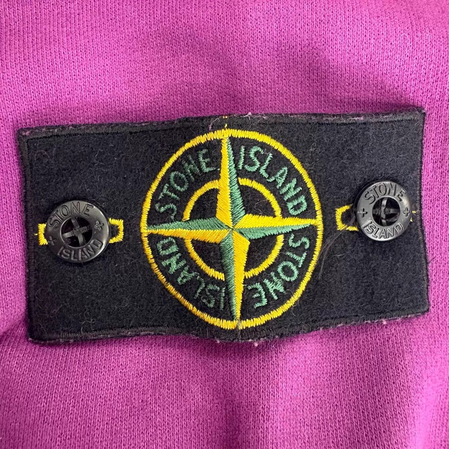 Stone Island Stone Island Purple Armband Sweatshirt XXL 98 Size XXL / US 16-18 / IT 52-54 - 6 Thumbnail