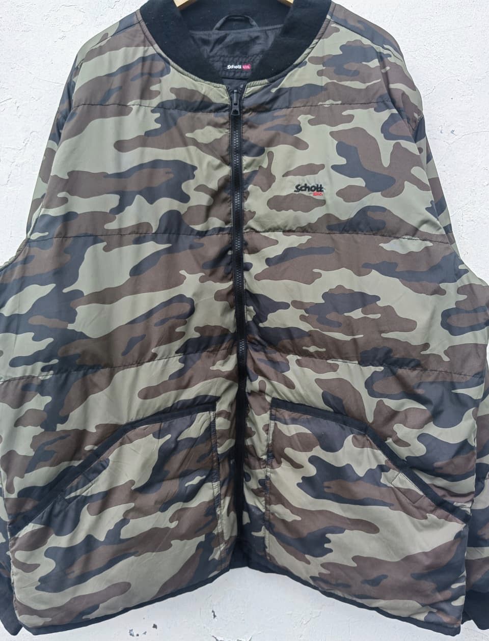 Schott Schott NYC type N3-B camoflage puffer reversible parkas Size US XL / EU 56 / 4 - 3 Thumbnail