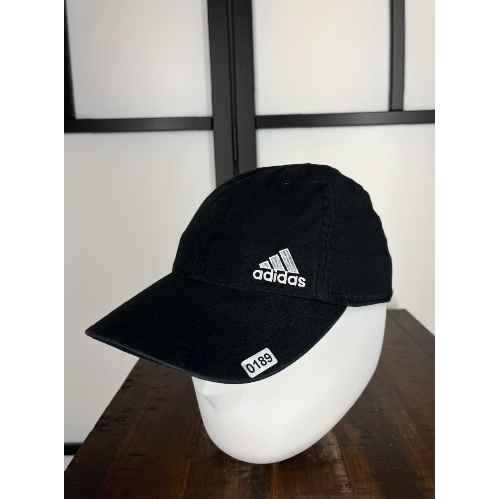 Adidas Adidas Hat Cap Strap Back Adult One Size Black Climalite Cotton Poly Golf Golfer Hat/Cap Adjustable Mens Size ONE SIZE - 4 Thumbnail