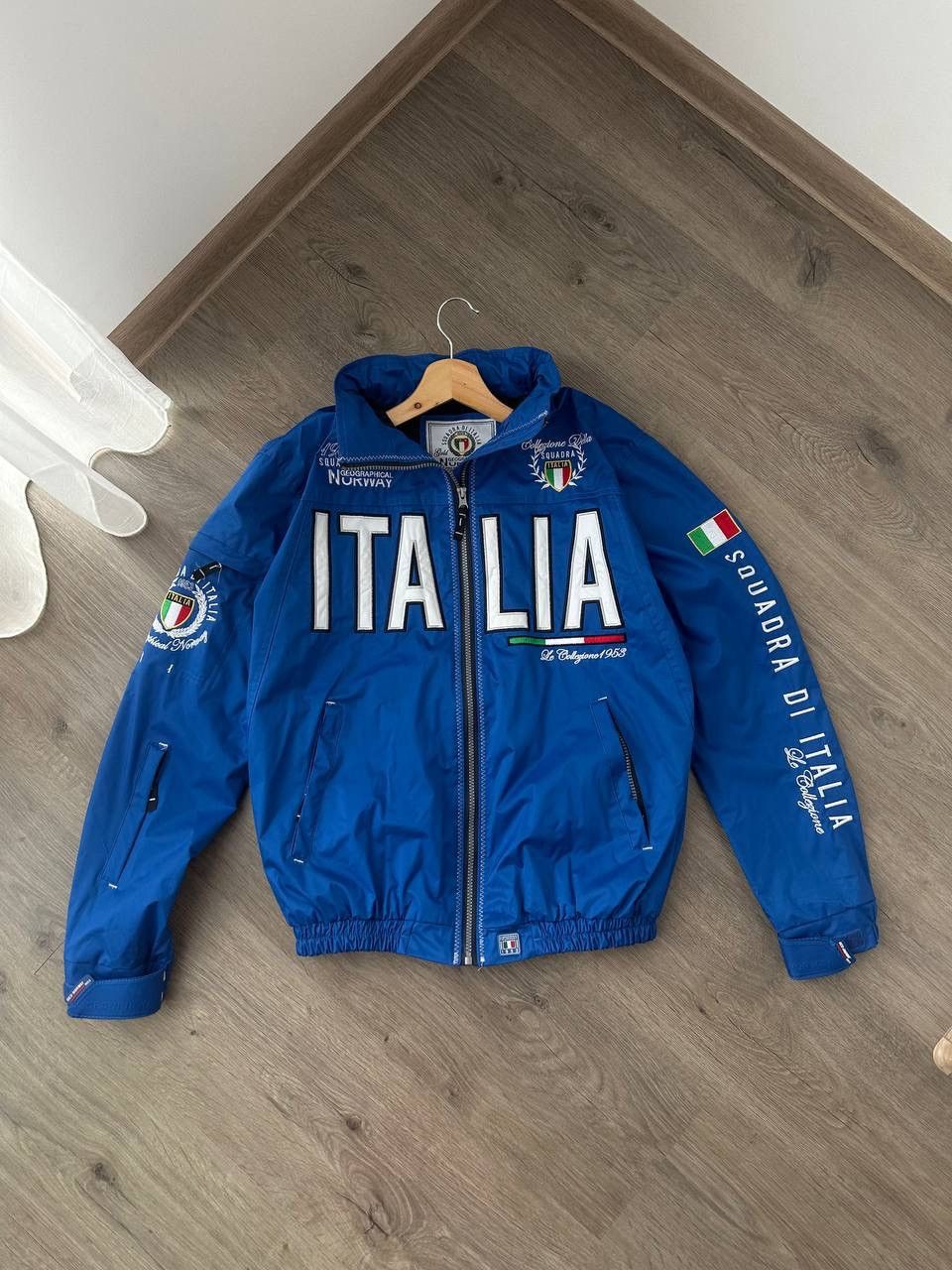 Japanese Brand × Polo Ralph Lauren × Vintage Vintage Polo Ralph Lauren Style ITALIA 10 Blue Jacket Size US M / EU 48-50 / 2 - 5 Thumbnail