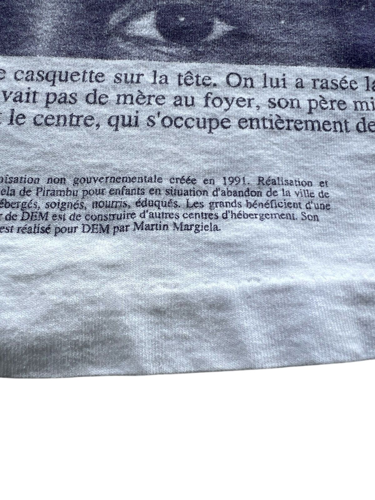 Designer × Maison Margiela 🔥Crazy Rare!! Maison Margiela for DEM 1990’s Charity T-shirt Size US XS / EU 42 / 0 - 8 Thumbnail