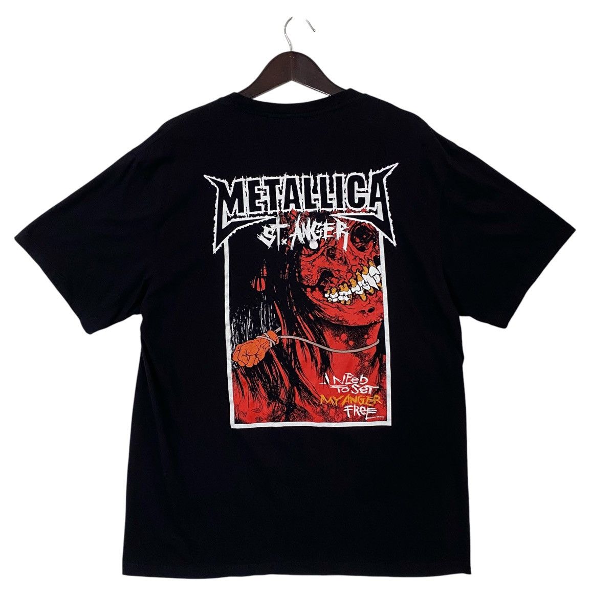 LLICA ST.ANGER Tシャツ 2003年 M Vintage 2003 Metallica St Anger T-Shirt