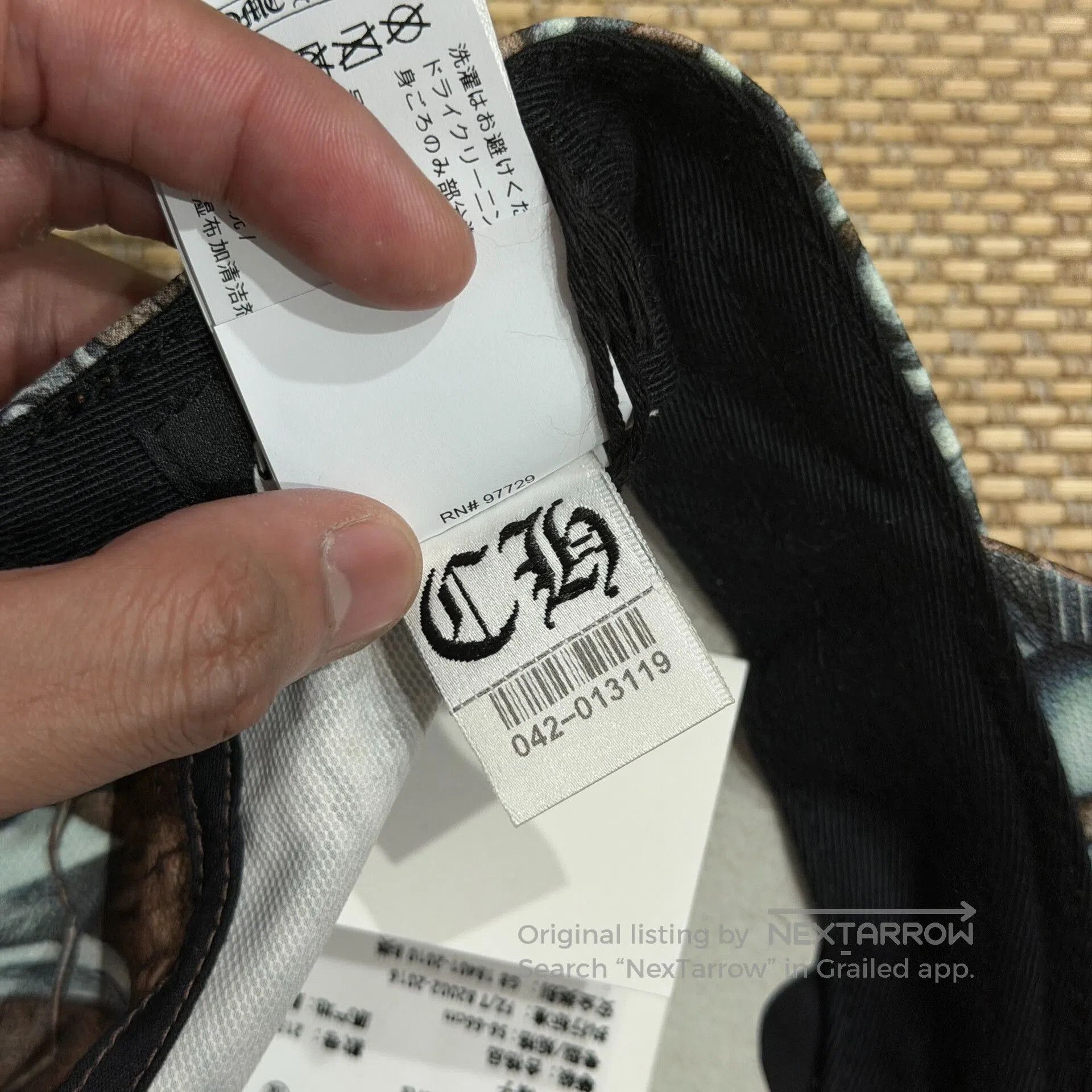 Chrome Hearts Chrome Hearts Nocta Nike Drake Camo Cap. Size ONE SIZE - 7 Thumbnail