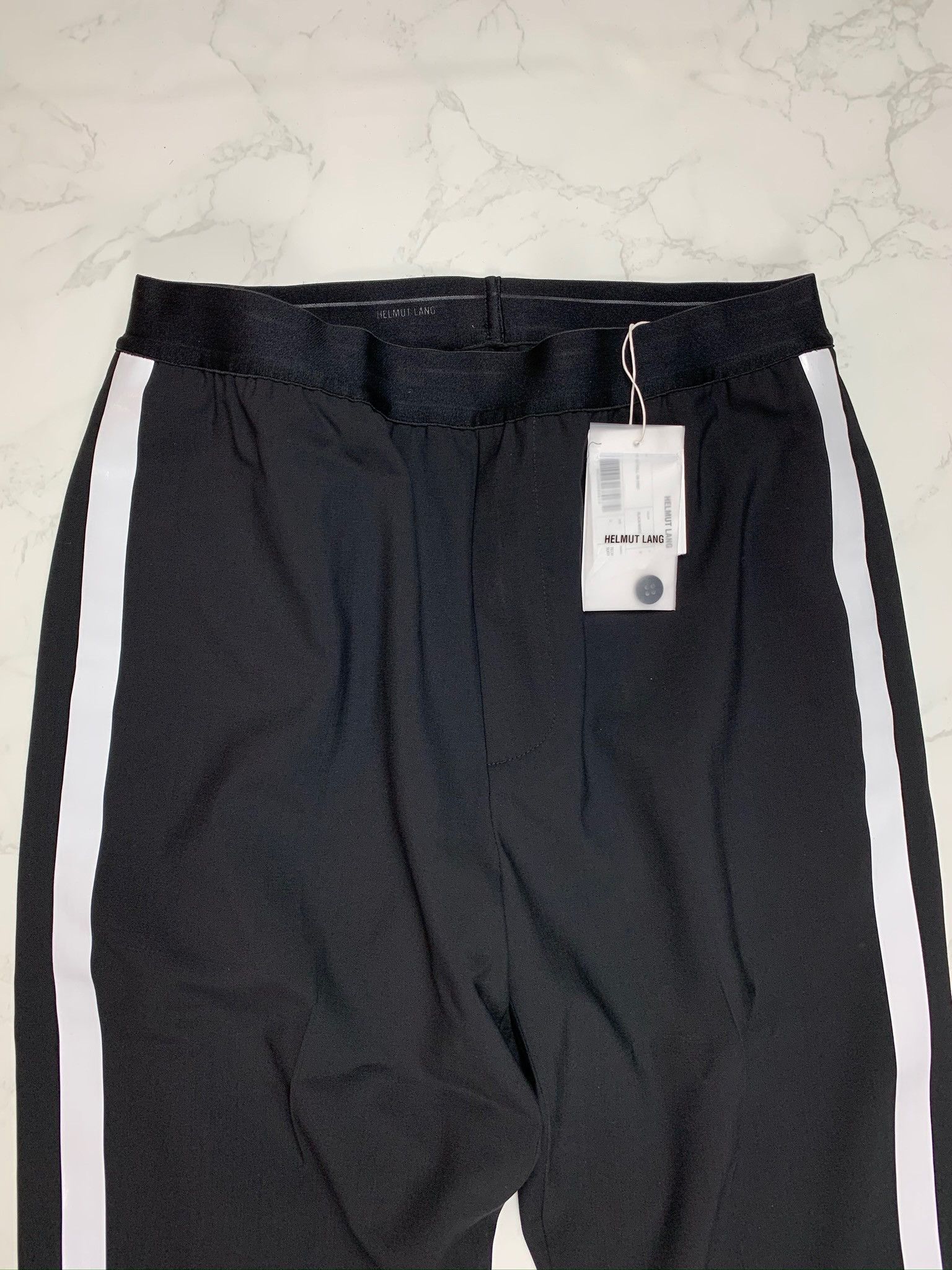 Helmut Lang 🔥65% OFF🔥 [SALE] Helmut Lang Band Pull On Black Pants Size US 30 / EU 46 - 11 Thumbnail