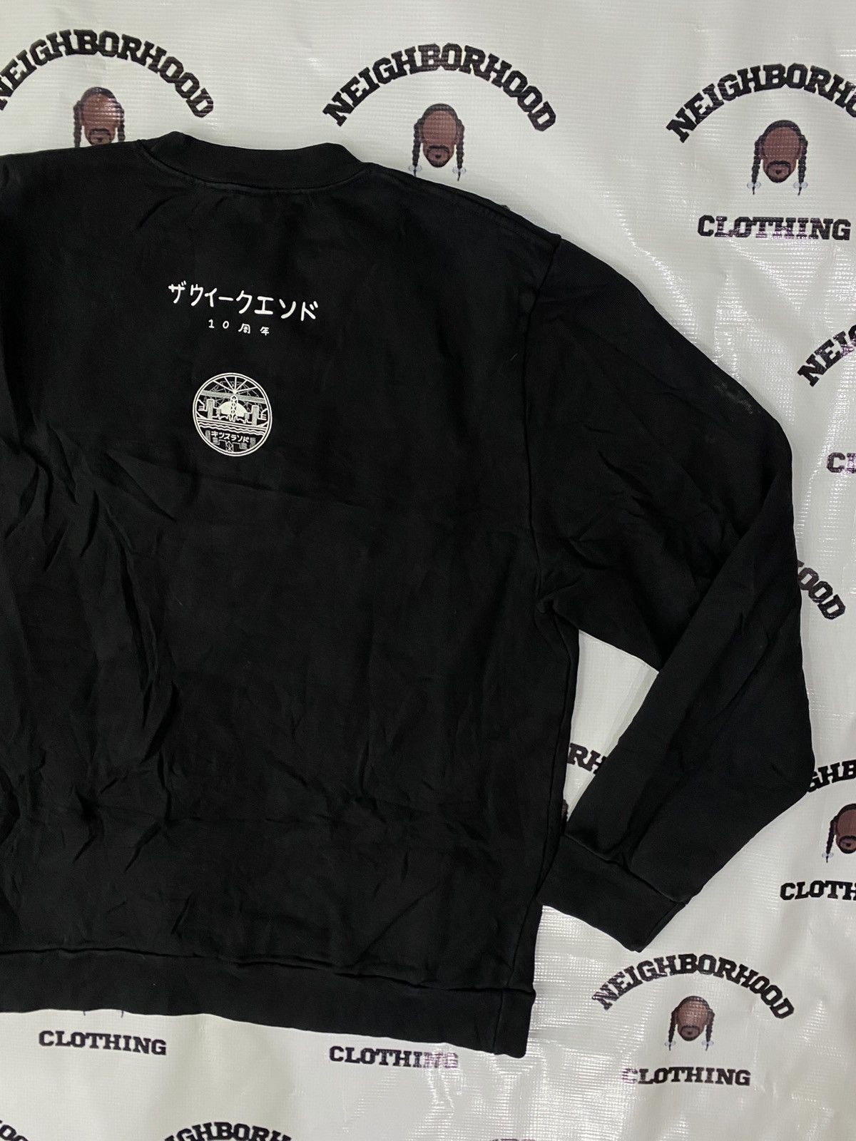 The Weeknd THE WEEKND 10th ANNIVERSARY CREWNECK. Size US XL / EU 56 / 4 - 12 Thumbnail
