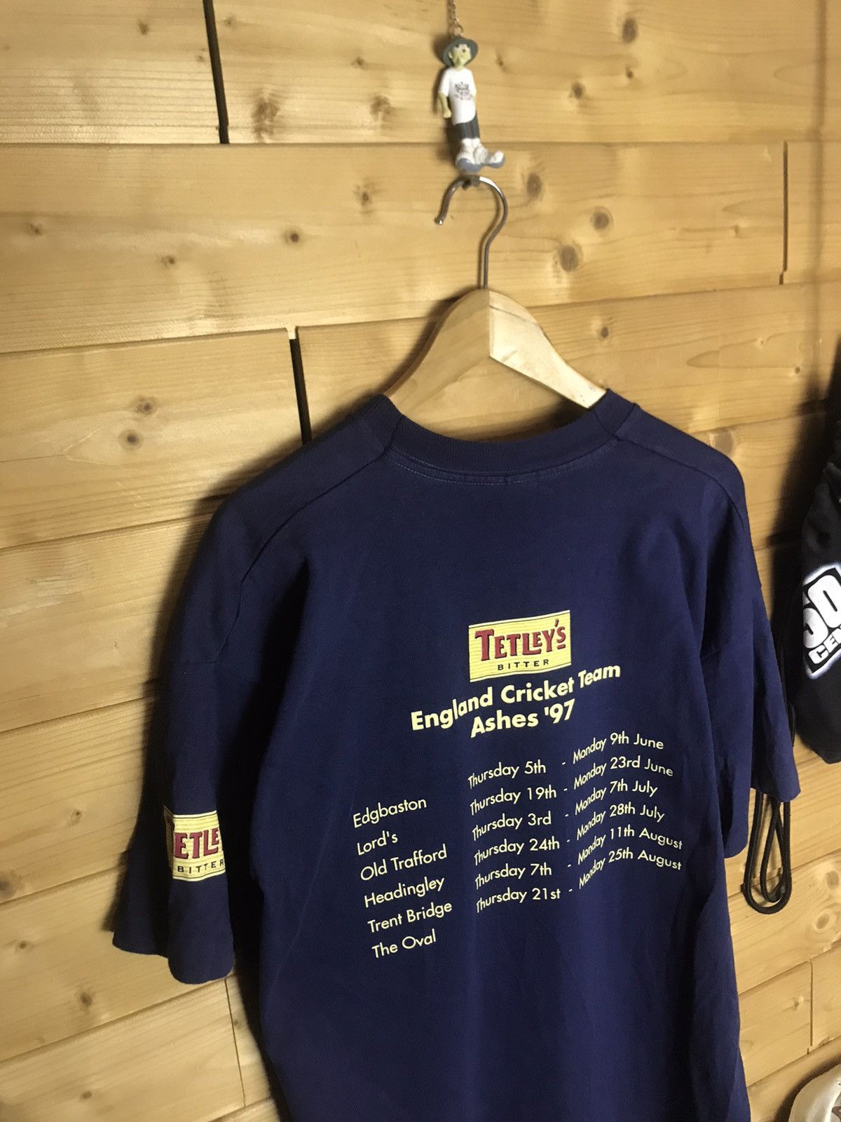 Vintage Vintage Cricket England 1997 tour single stitch t-shirt Size US XL / EU 56 / 4 - 9 Thumbnail