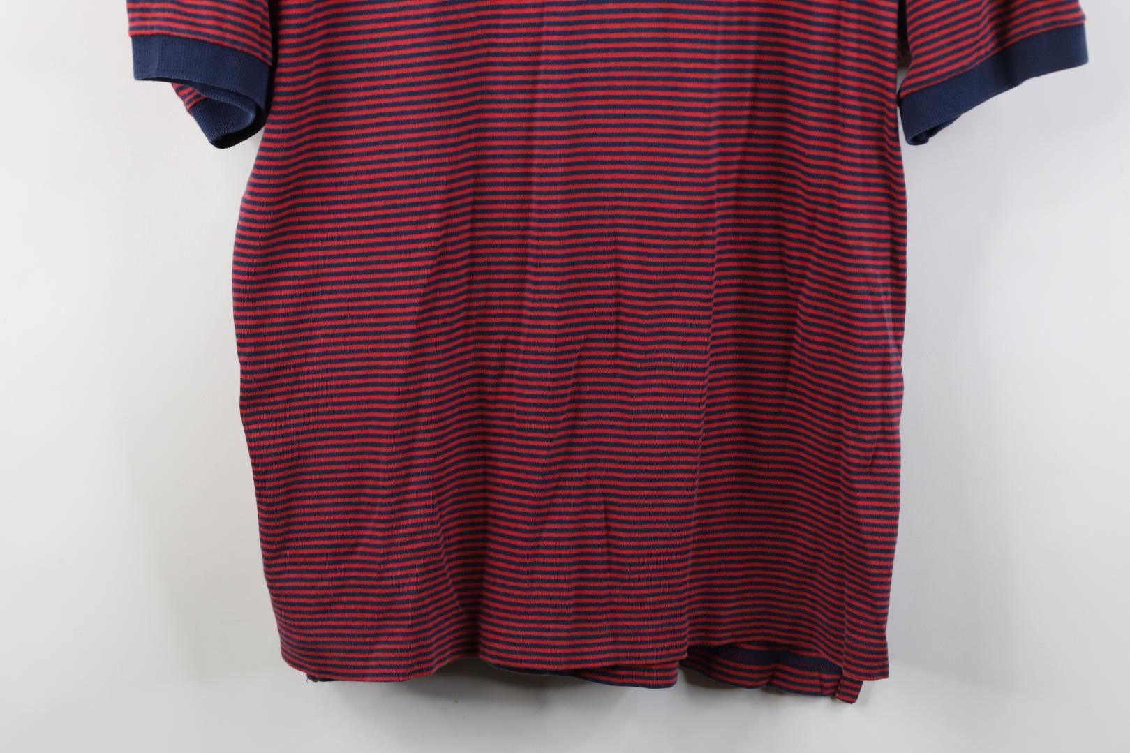 Polo Ralph Lauren Vintage 90s Polo Golf Ralph Lauren Striped Shield Crest Polo Size US L / EU 52-54 / 3 - 3 Thumbnail