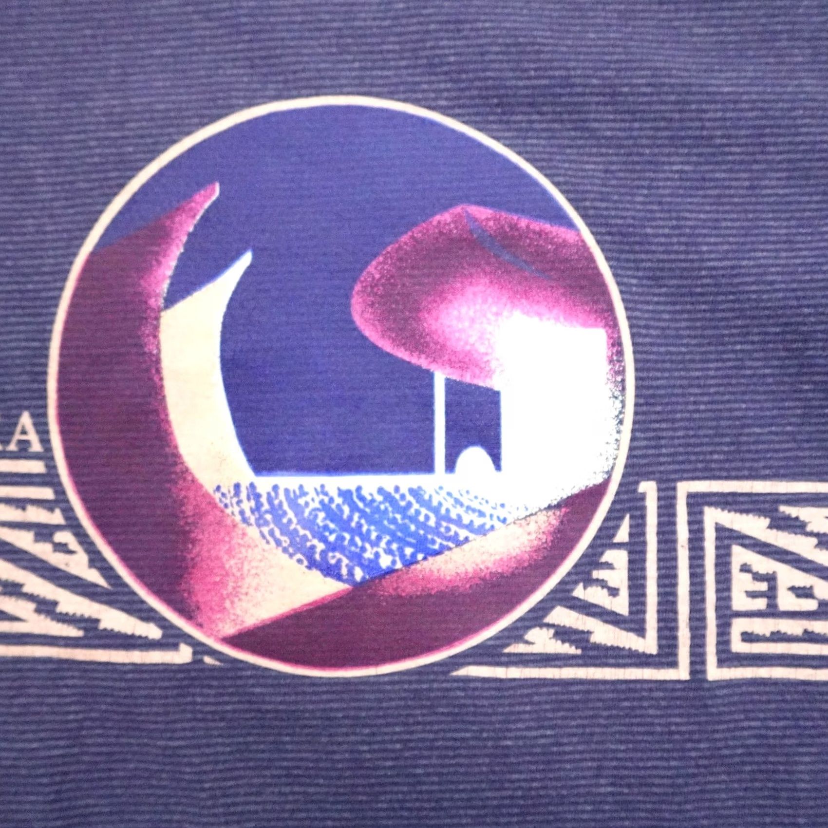 Vintage VINTAGE Santa Fe Opera Shirt Mens Large Blue Stripes Southwestern Single Stitch Size US L / EU 52-54 / 3 - 5 Thumbnail
