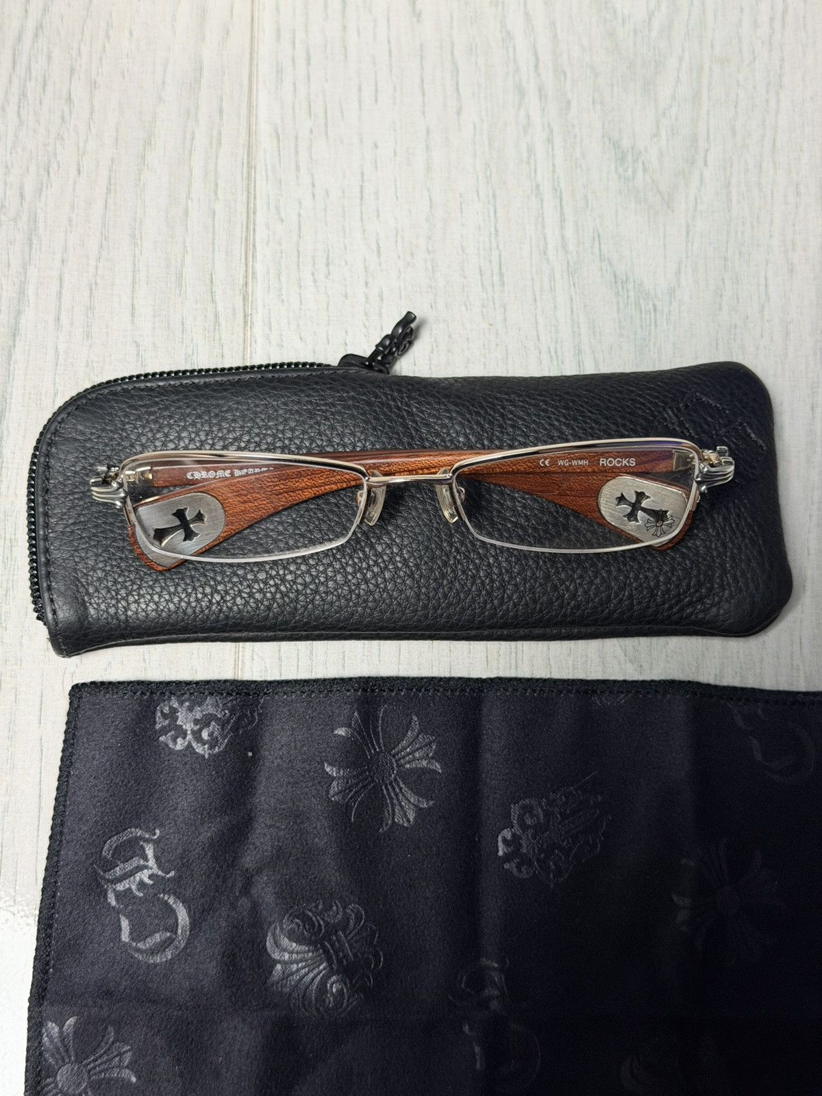 Chrome Hearts Chrome Hearts Wood “Rocks” Glasses Size ONE SIZE - 3 Thumbnail